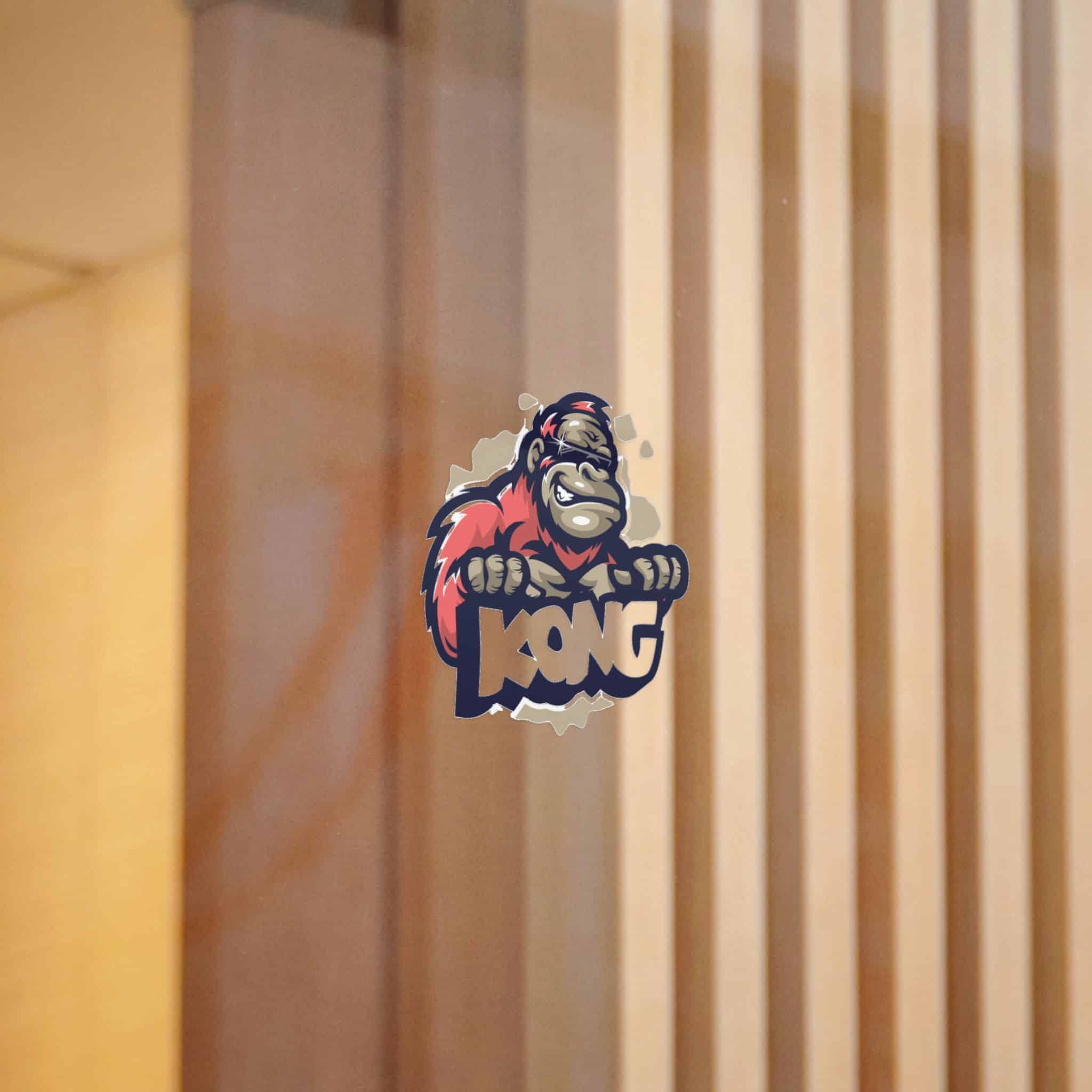 Kong Mascot Die Cut Stickers Dtf - Image 6