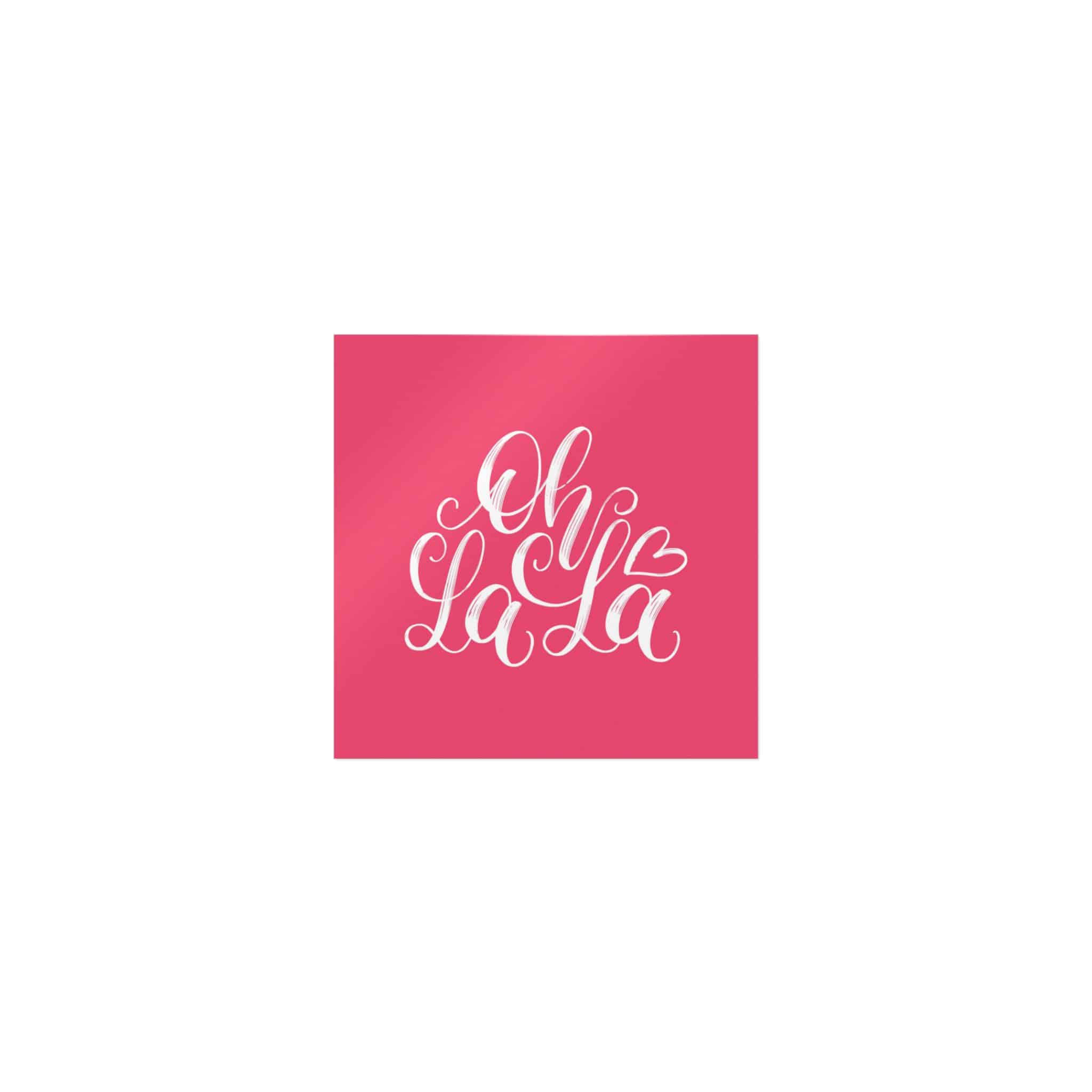 Oh La La Die Cut Stickers Dtf - Image 9