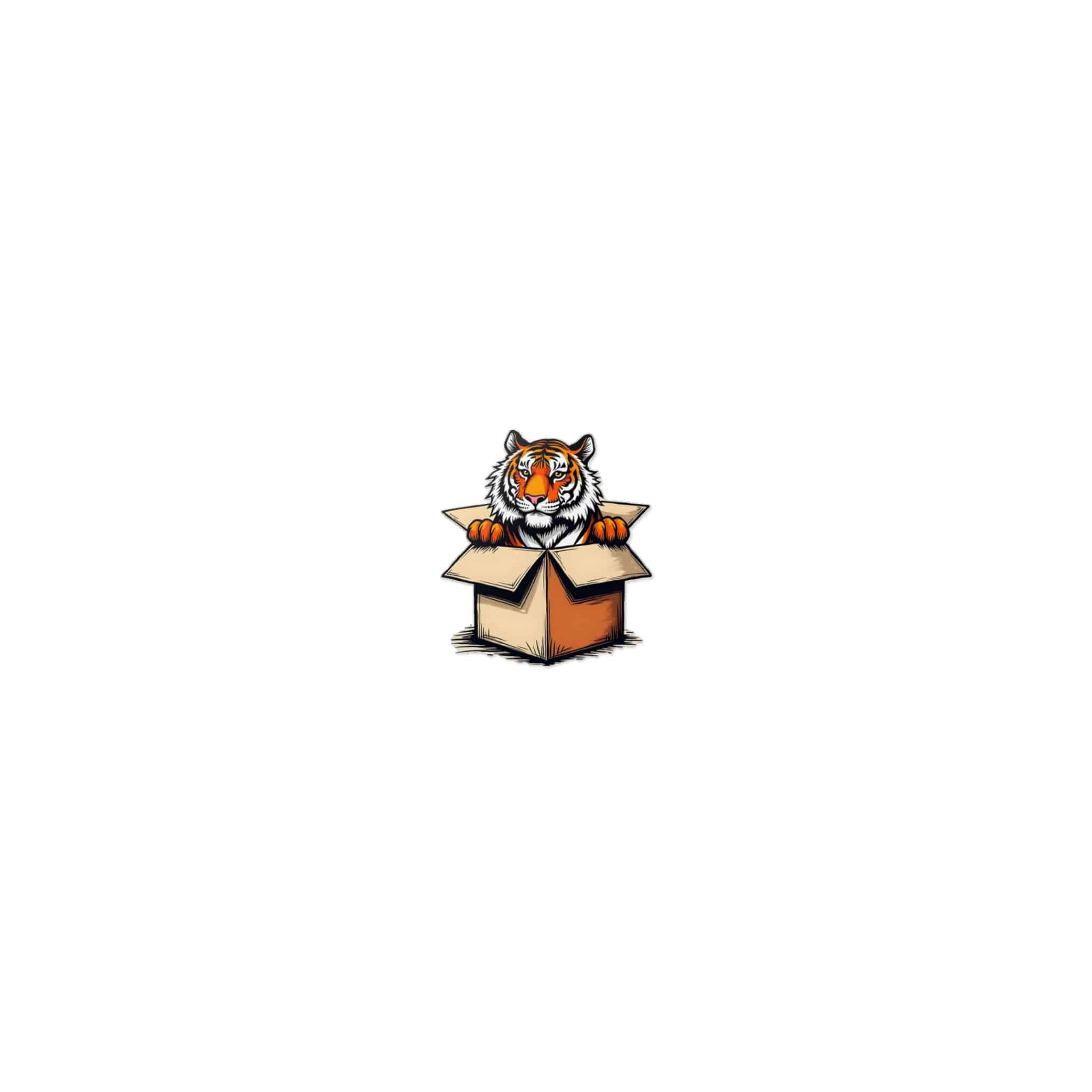 Tiger 2 Die Cut Stickers Dtf - Image 7