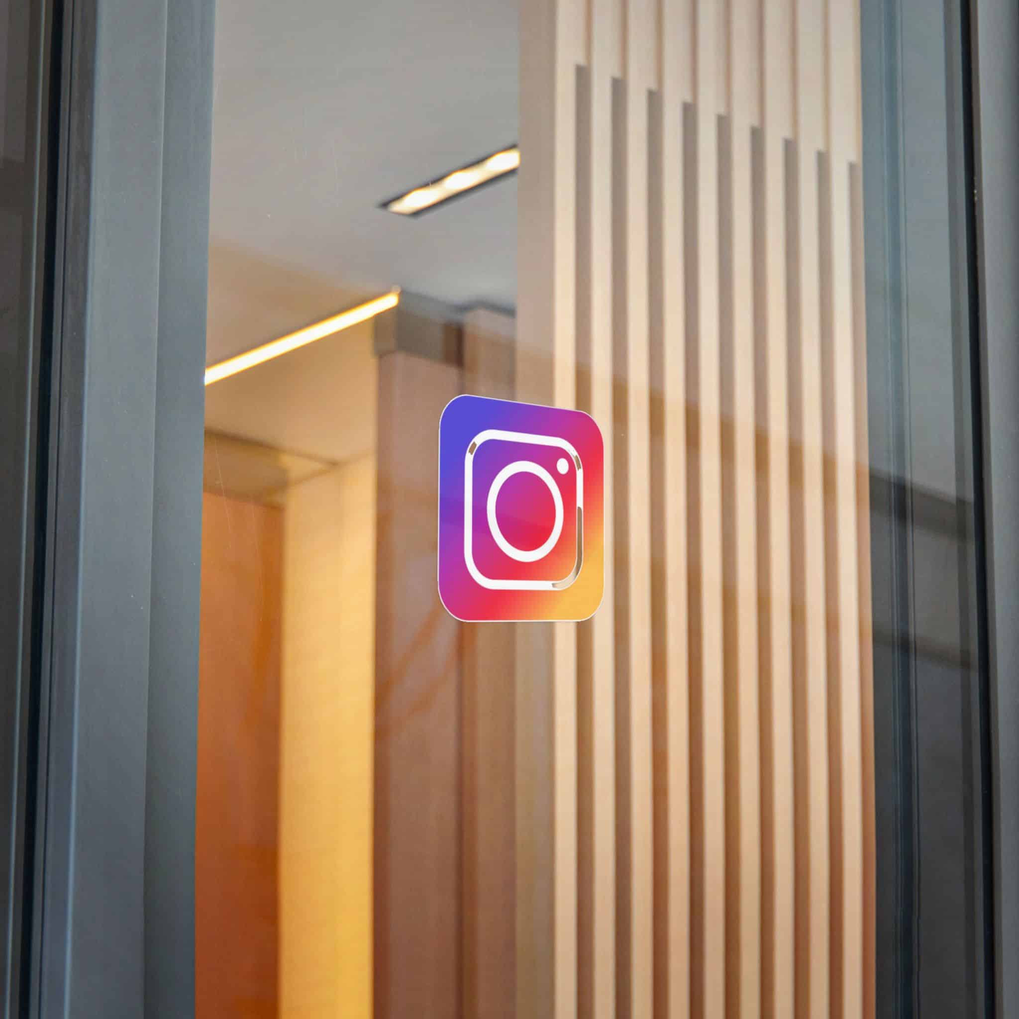 Instagram Icon Die Cut Stickers Dtf - Image 24