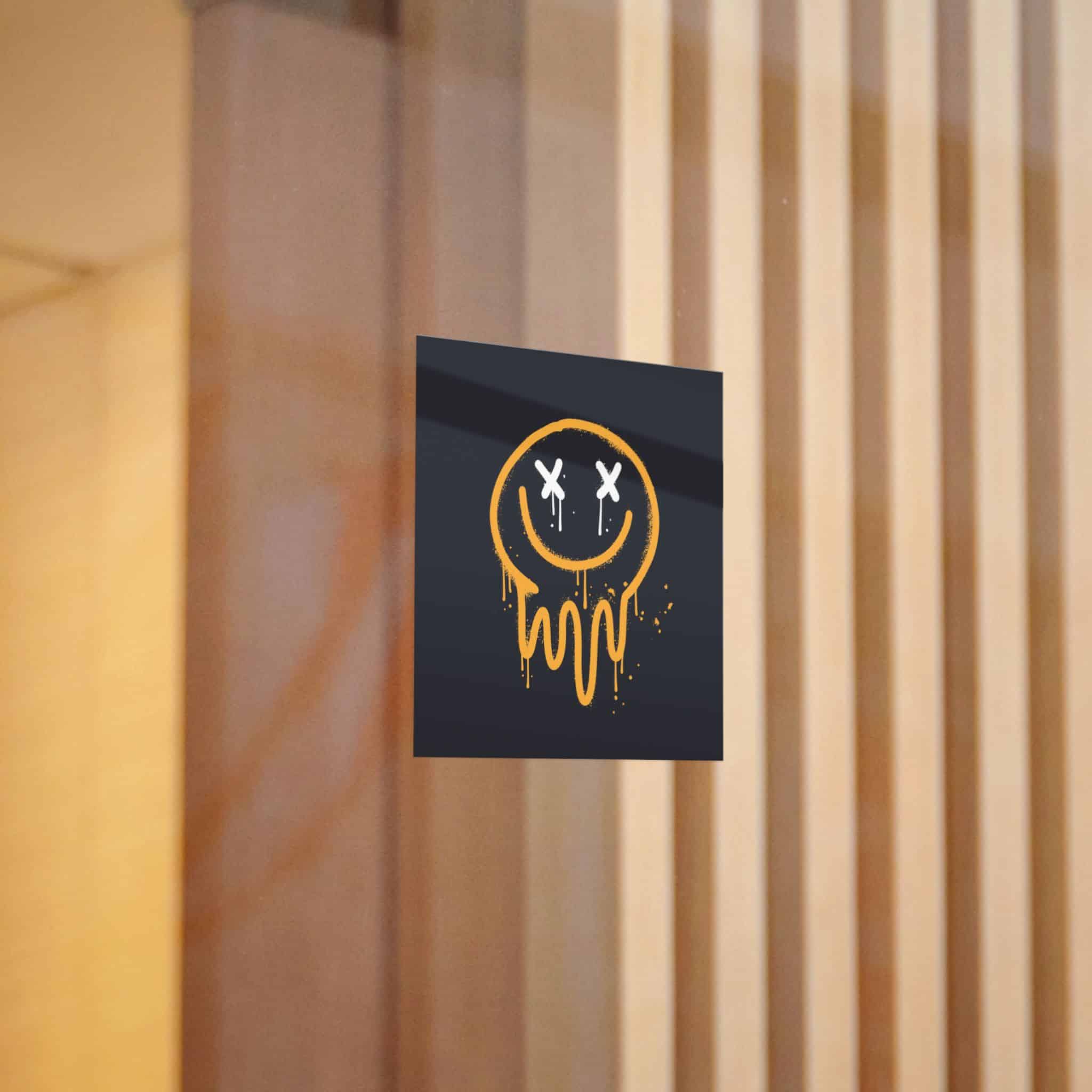 Smiling Die Cut Stickers Dtf - Image 10