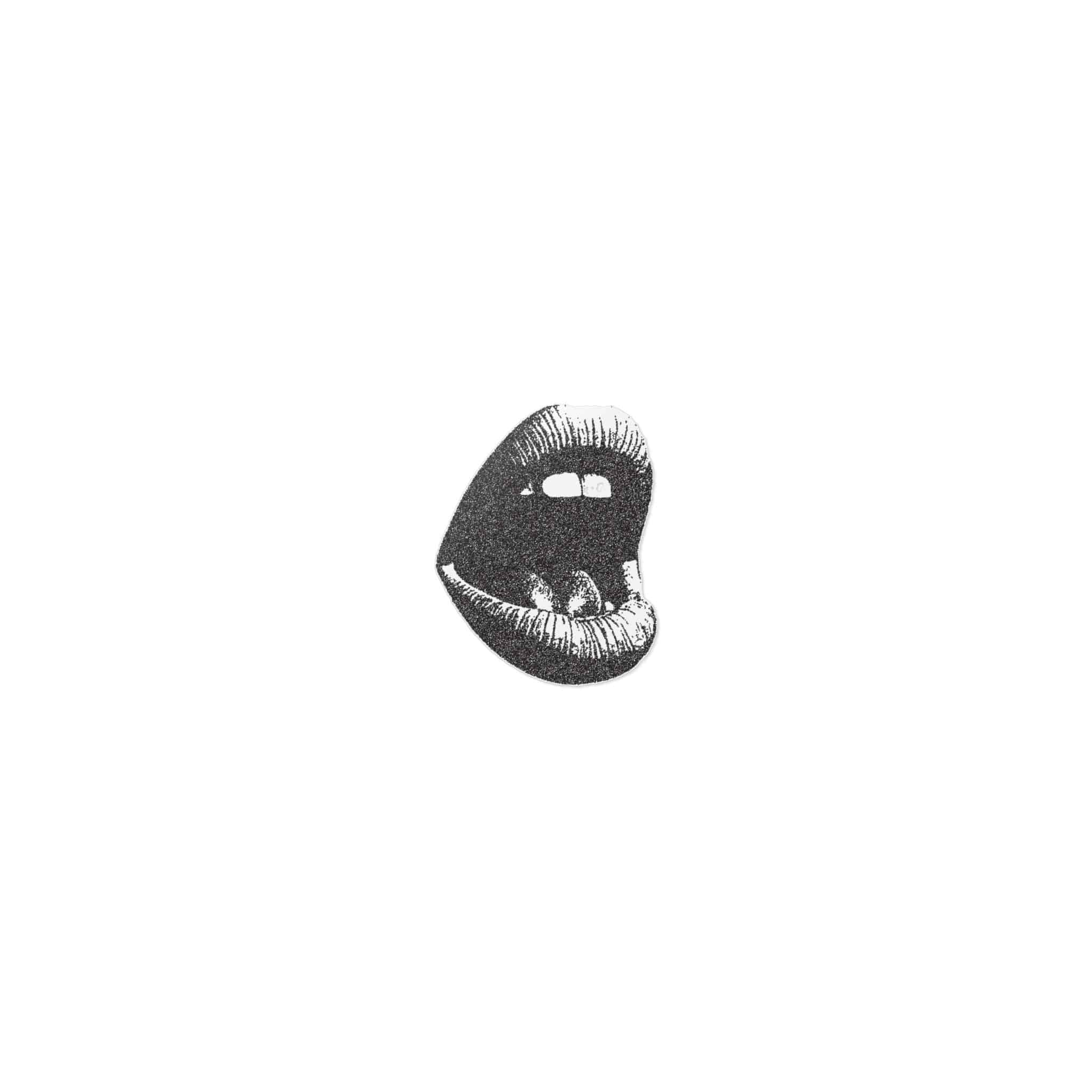 Vector Mouth Scream Trendy Retro Photocopy Grain Effect Modern Stipple Dots 2 Die Cut Stickers Dtf - Image 17