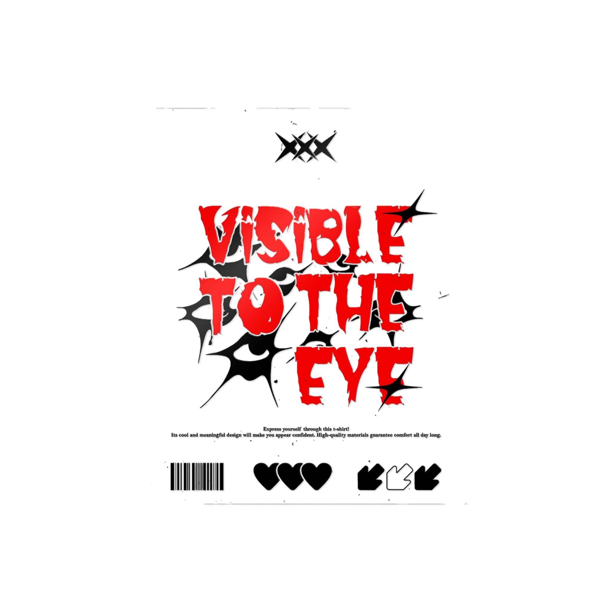 Visible Eye Die Cut Stickers Dtf - Image 21