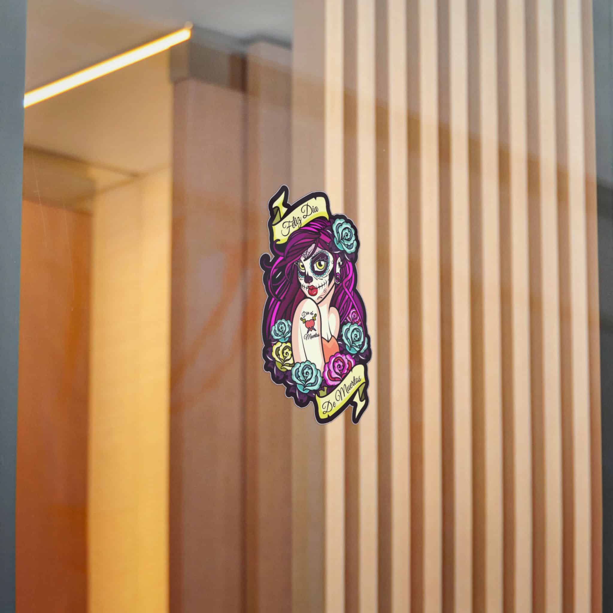 Feliz Dia de Muertos Die Cut Stickers Dtf - Image 16