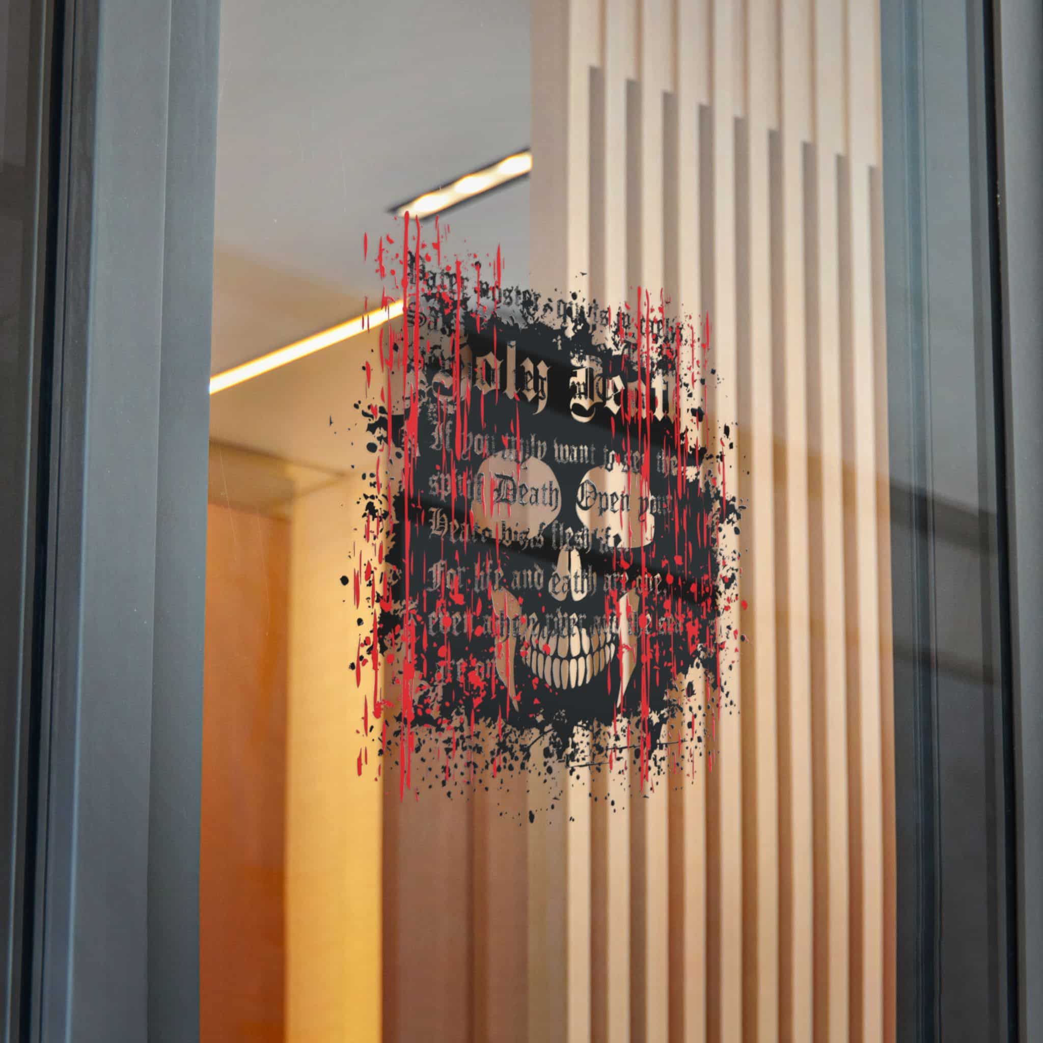 Gothic Sign With Skull Grunge Vintage Design T Shirts (22) Die Cut Stickers Dtf - Image 30
