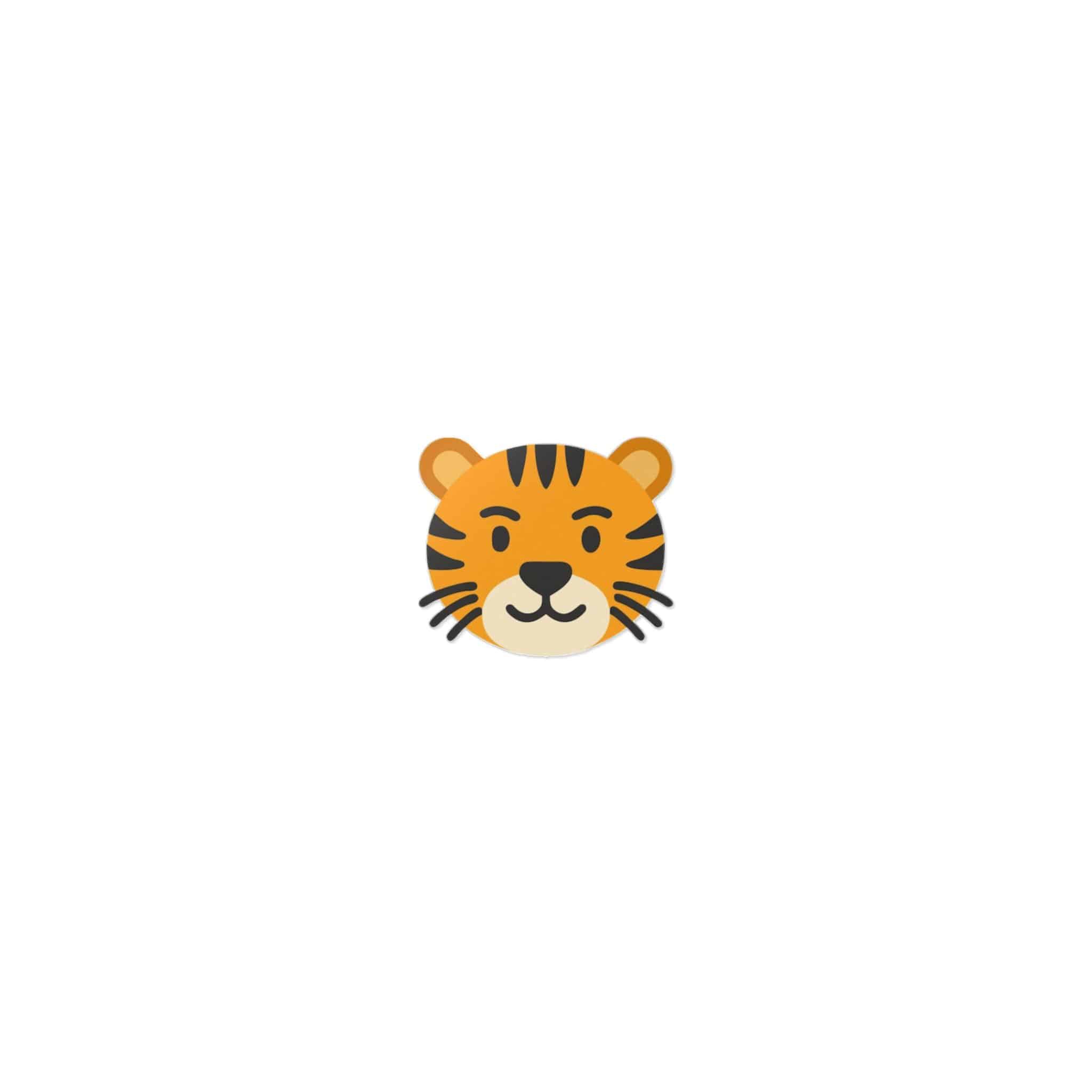 Tiger Die Cut Stickers Dtf - Image 9