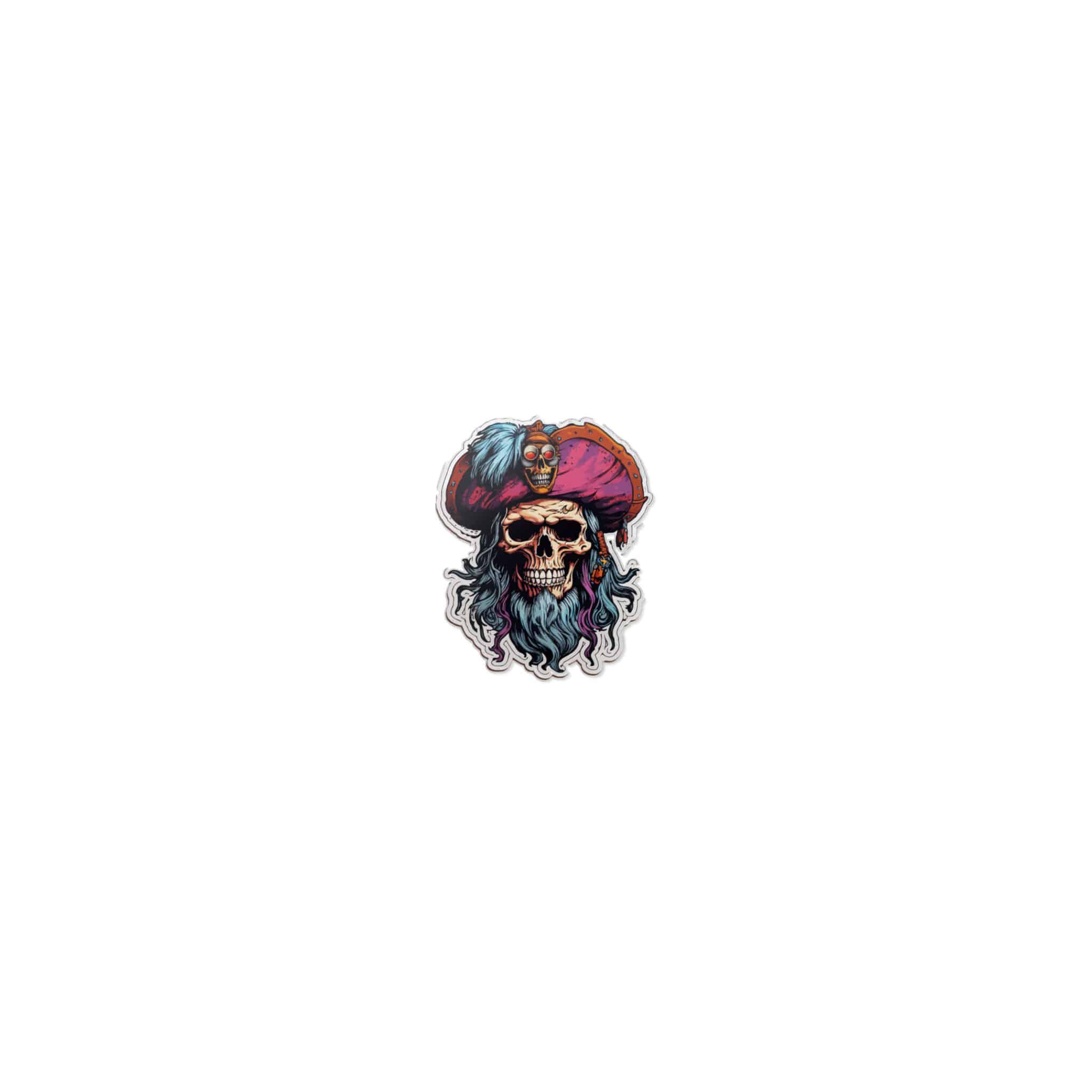 Skull Pirate Die Cut Stickers Dtf - Image 7