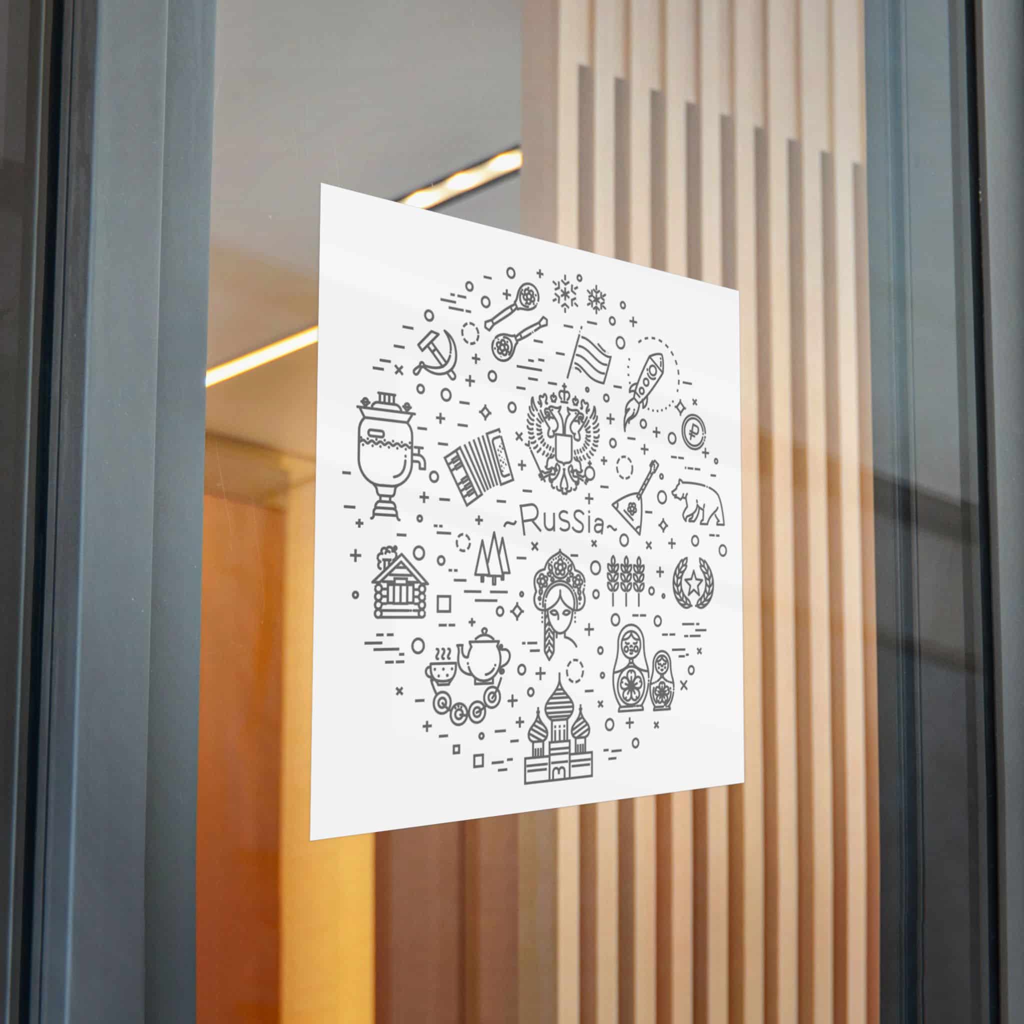 Russia Die Cut Stickers Dtf - Image 30