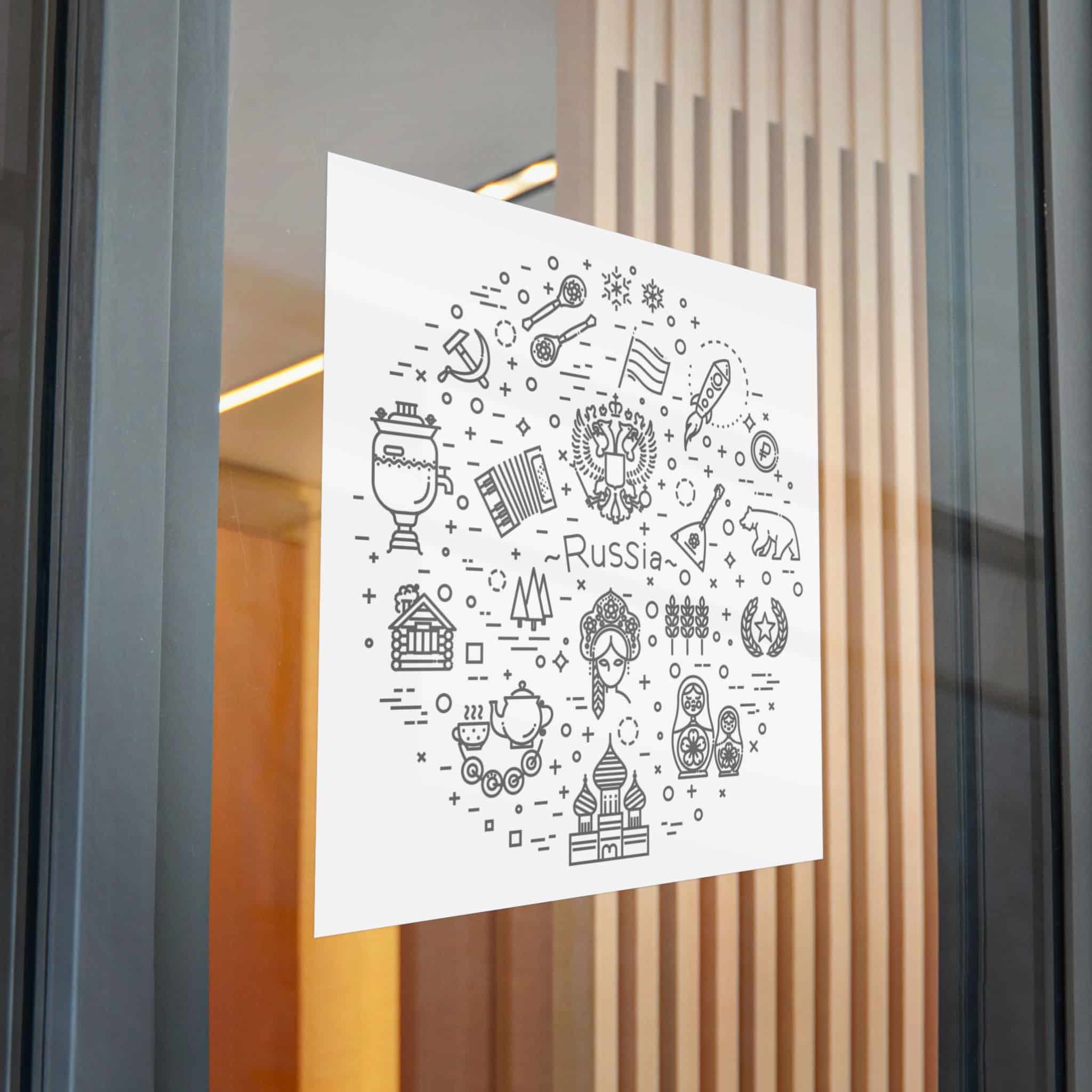 Russia Die Cut Stickers Dtf - Image 32