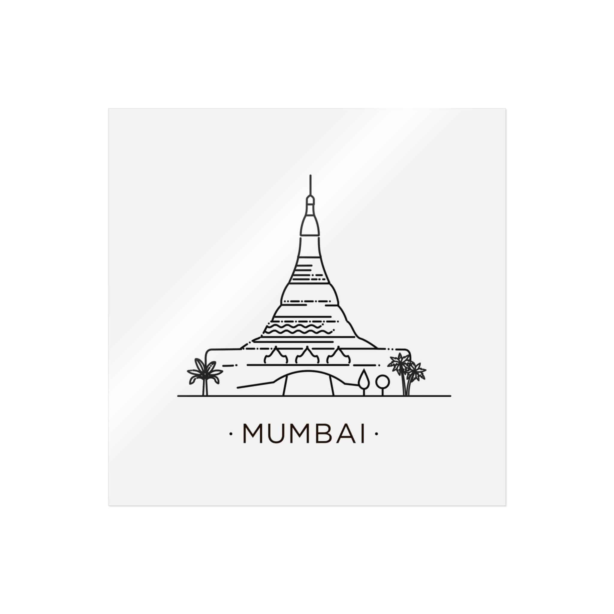 Mumbai Die Cut Stickers Dtf - Image 11