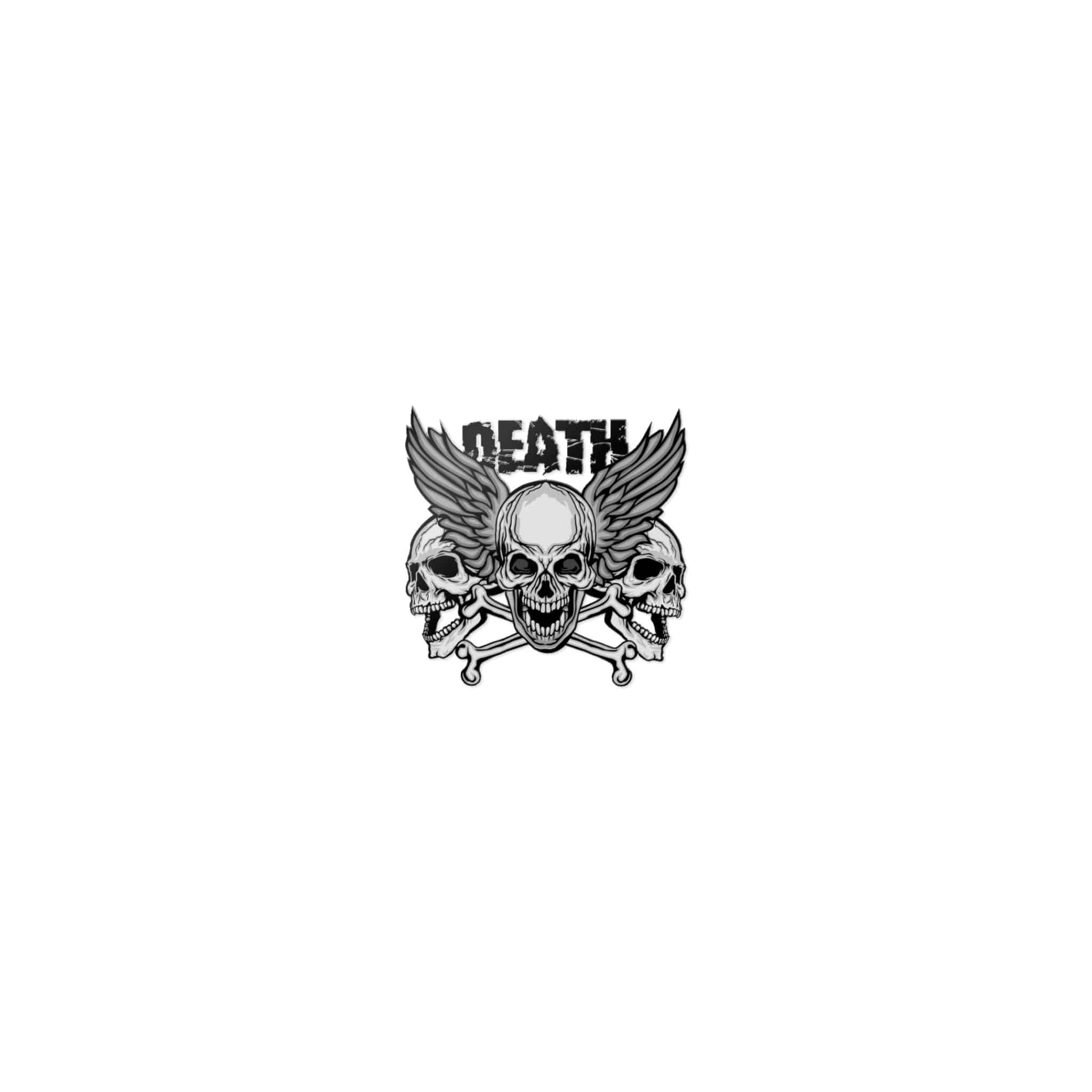 Gothic Sign With Skull Grunge Vintage Design T Shirts (6) Die Cut Stickers Dtf - Image 7