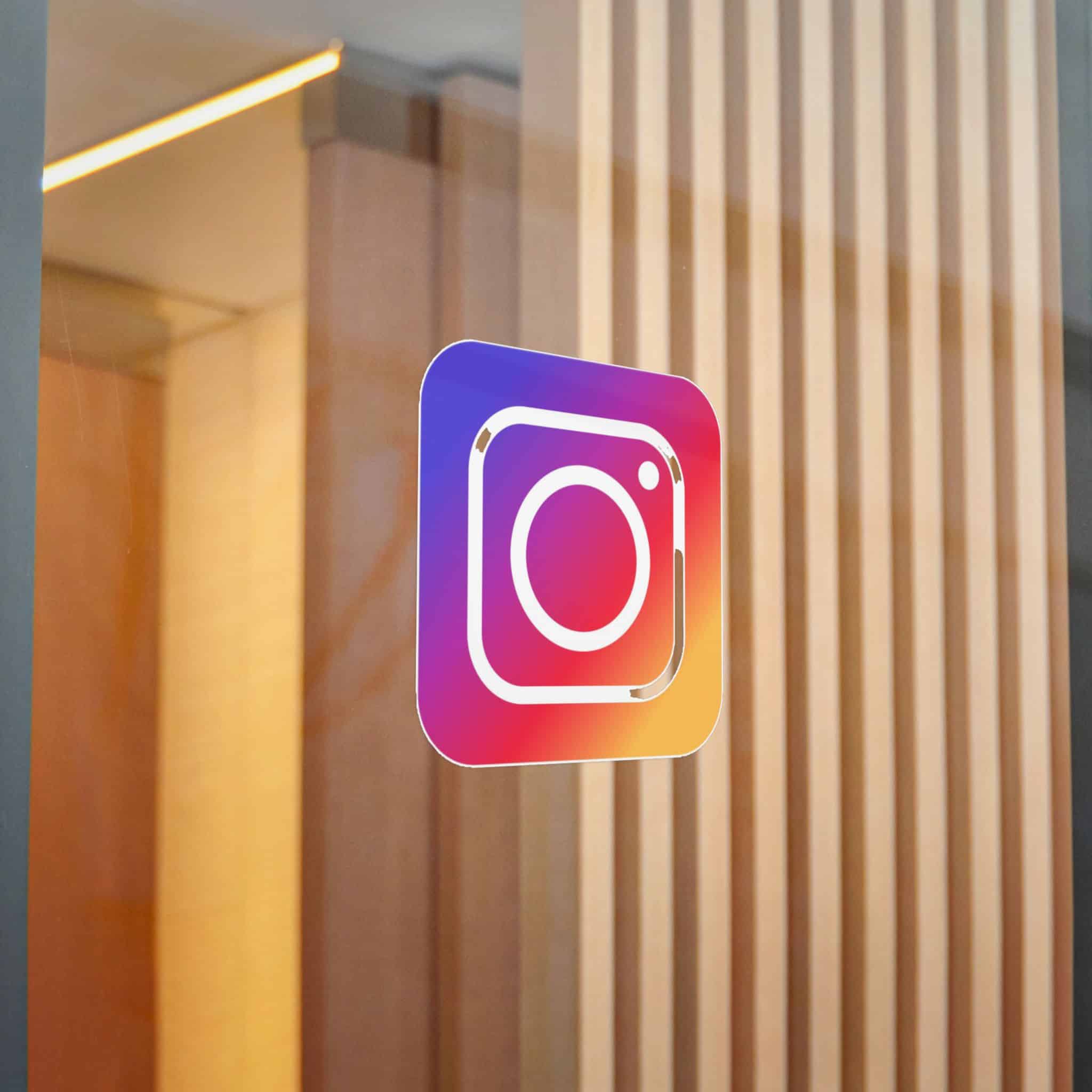 Instagram Icon Die Cut Stickers Dtf - Image 22