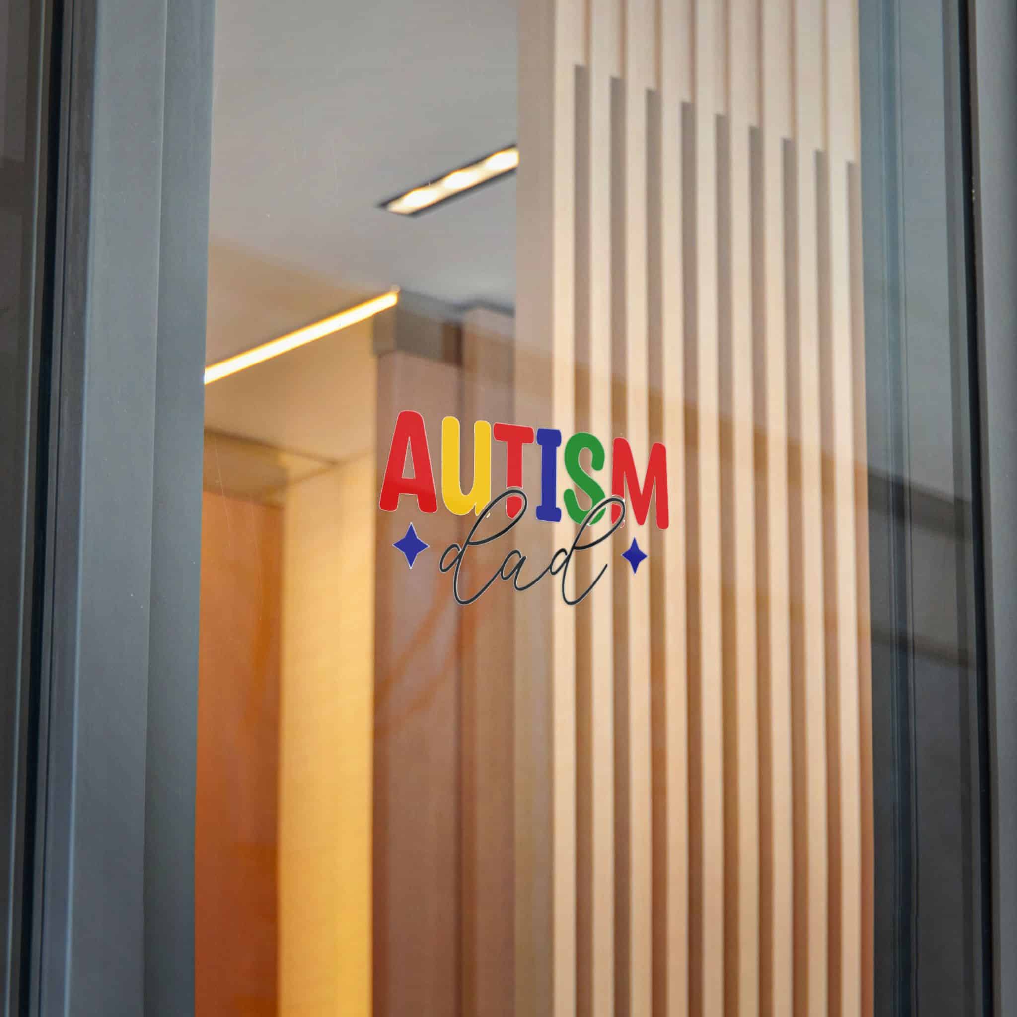 Autism Dad Die Cut Stickers Dtf - Image 28