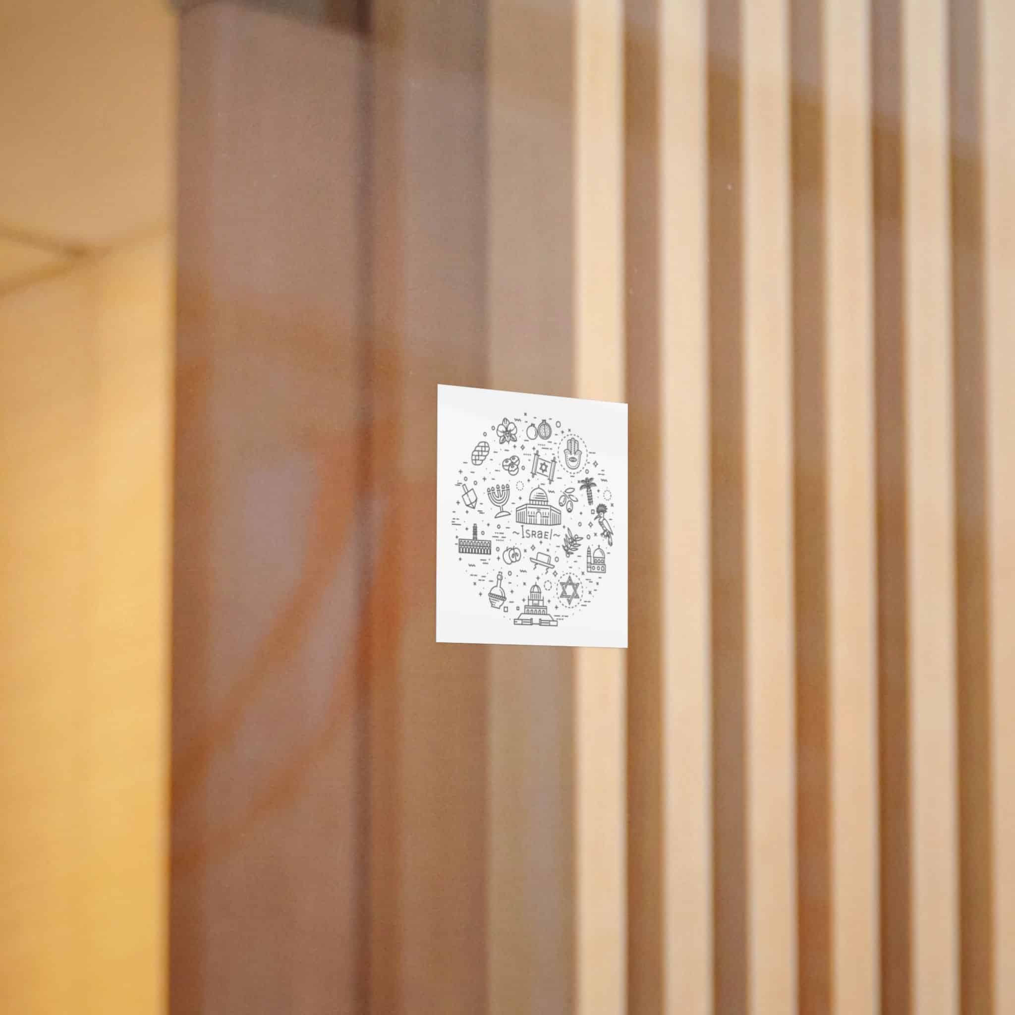 Israel Die Cut Stickers Dtf - Image 8