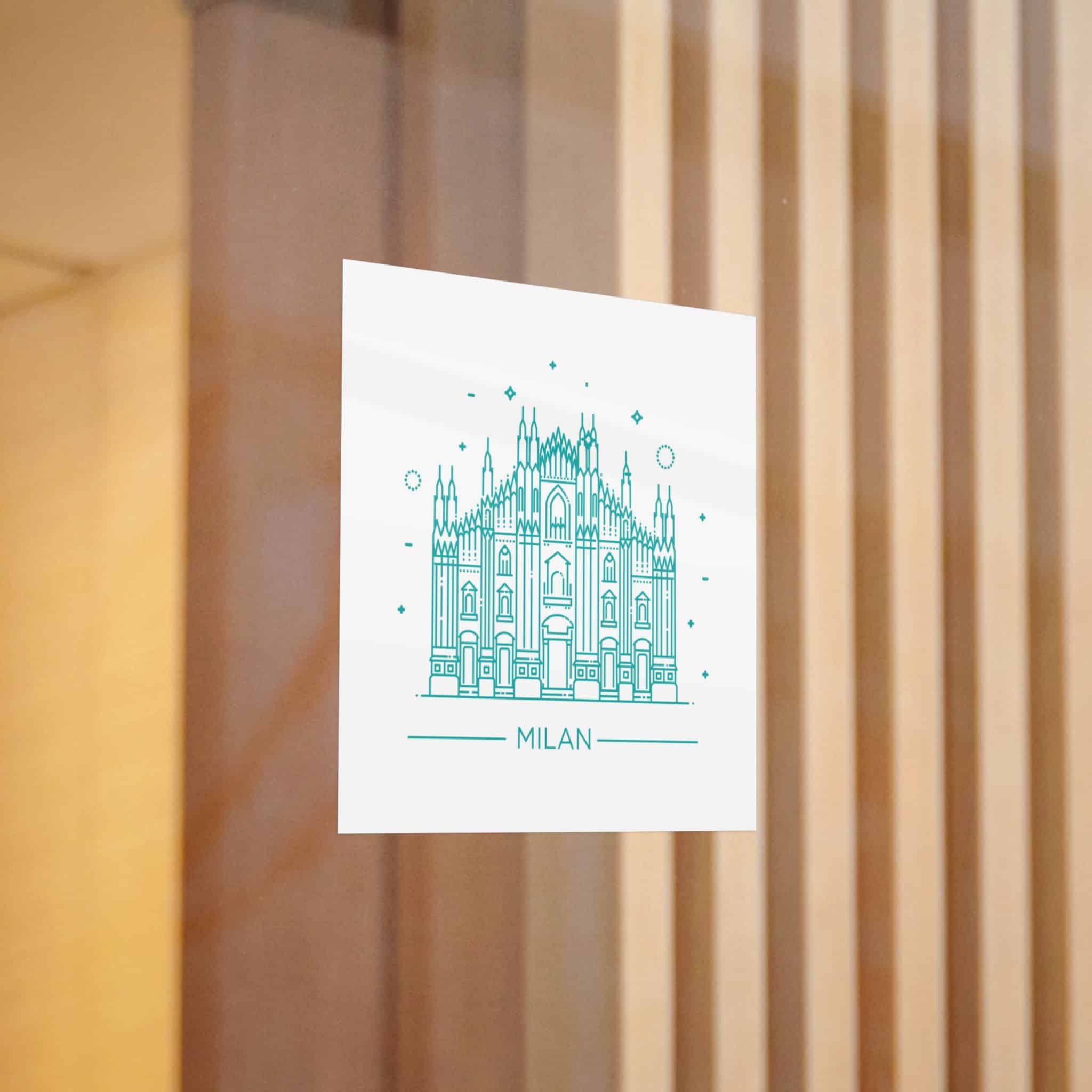 Milan Die Cut Stickers Dtf - Image 6
