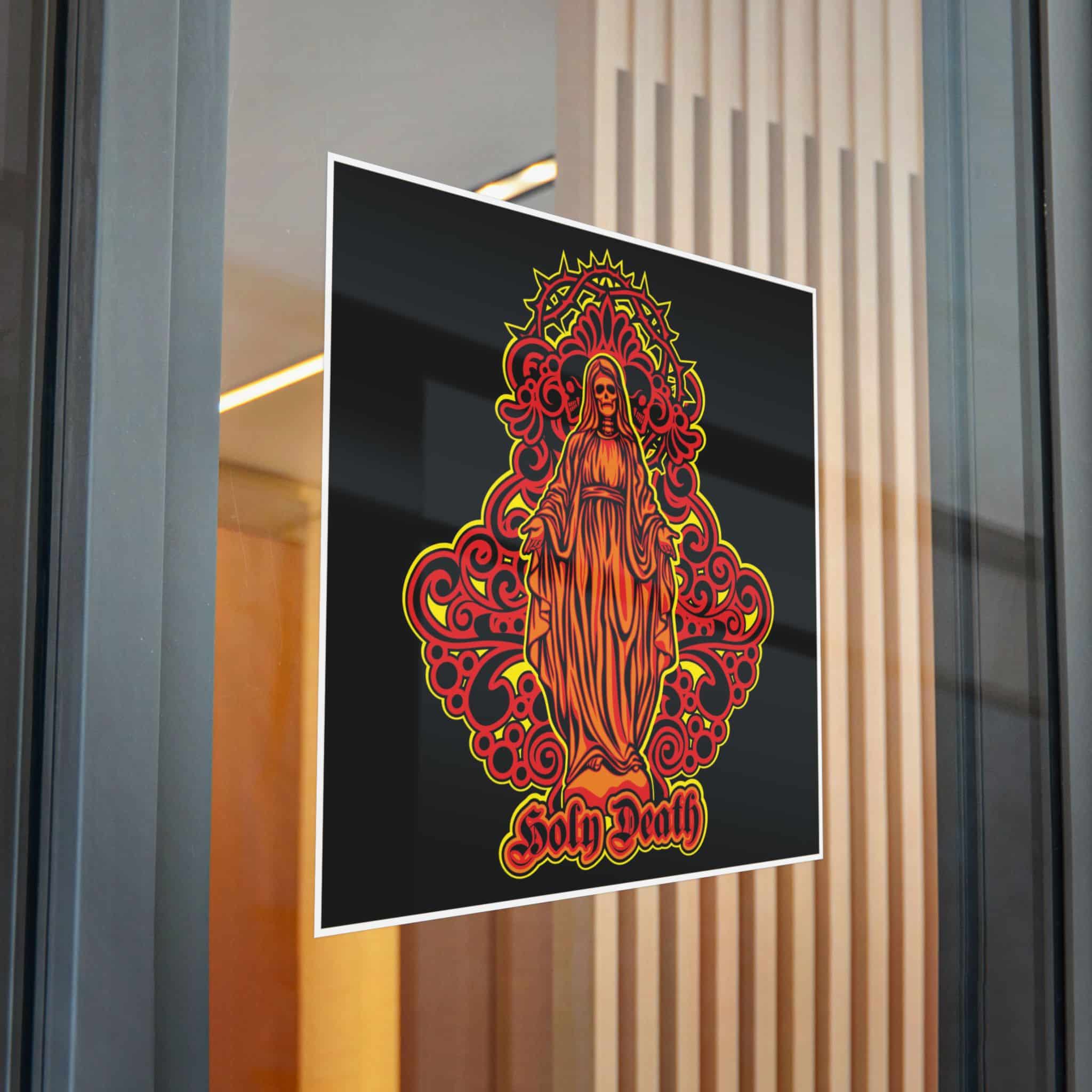Santa Muerte 31 Die Cut Stickers Dtf - Image 32