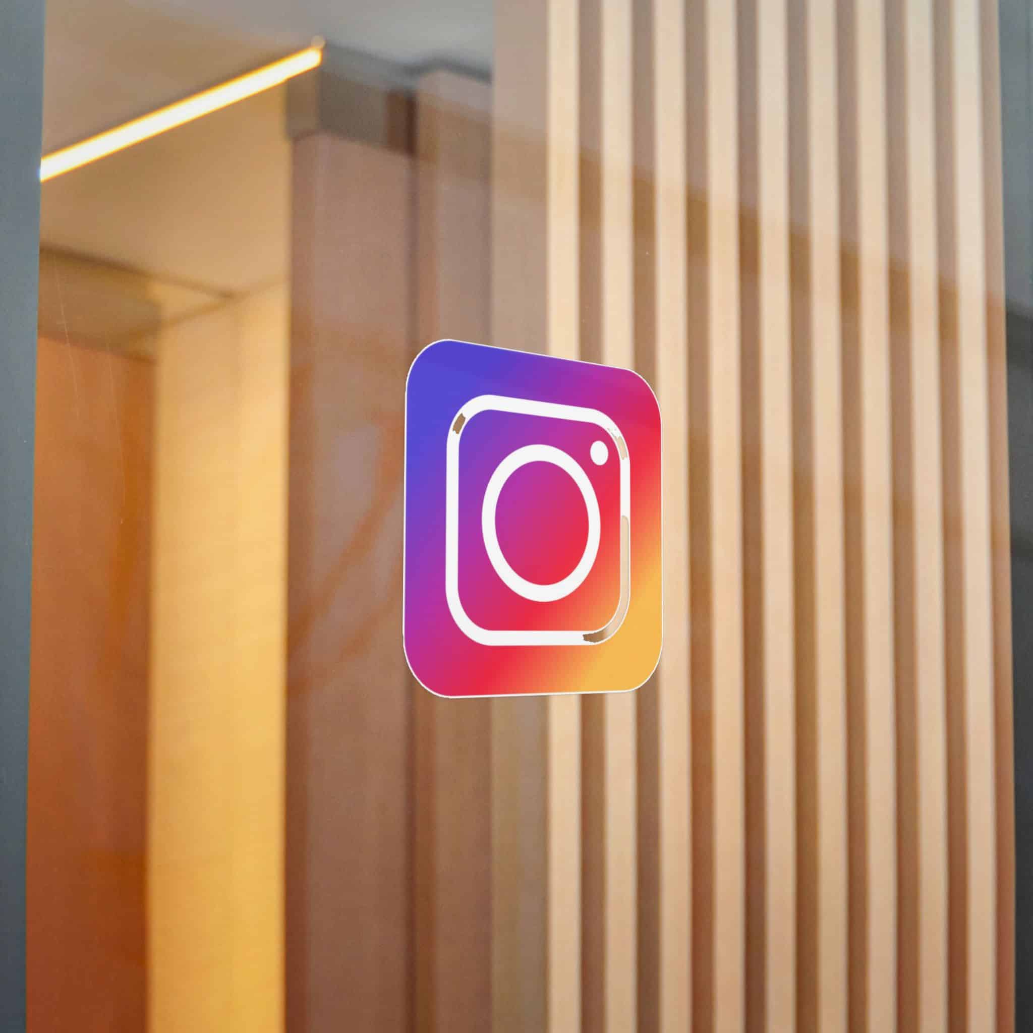 Instagram Icon Die Cut Stickers Dtf - Image 20
