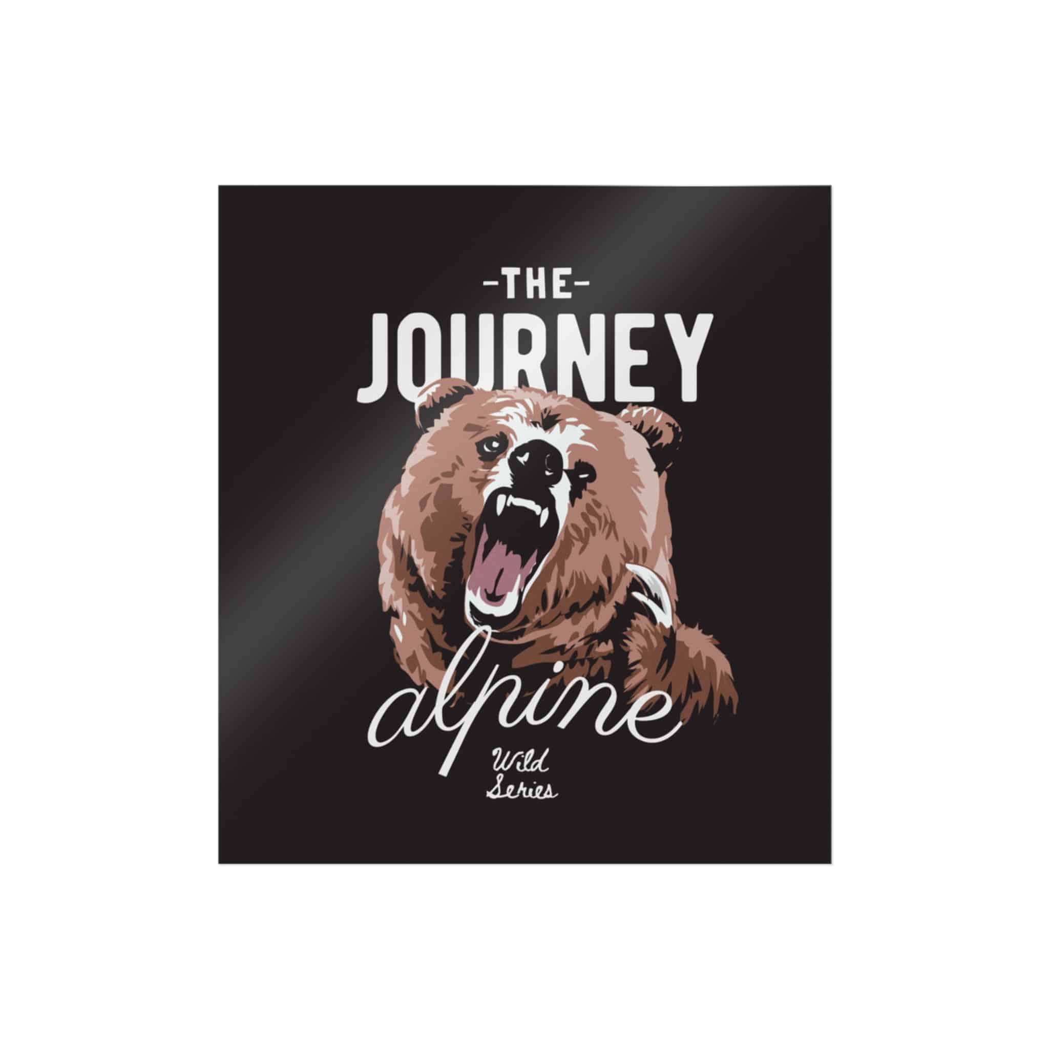 The Journey Alpine Die Cut Stickers Dtf - Image 3