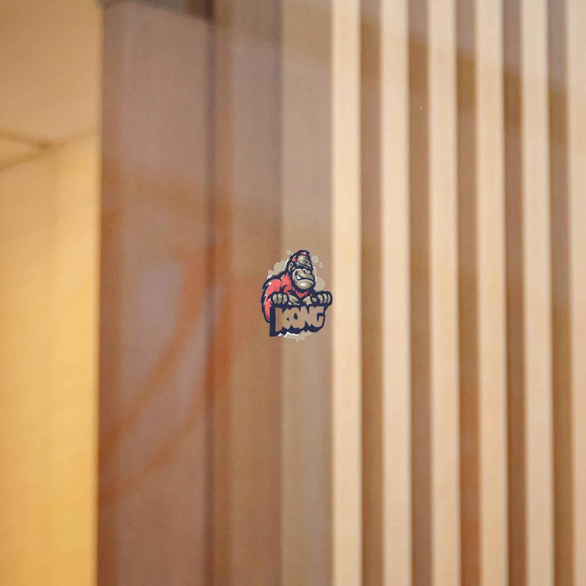 Kong Mascot Die Cut Stickers Dtf - Image 2