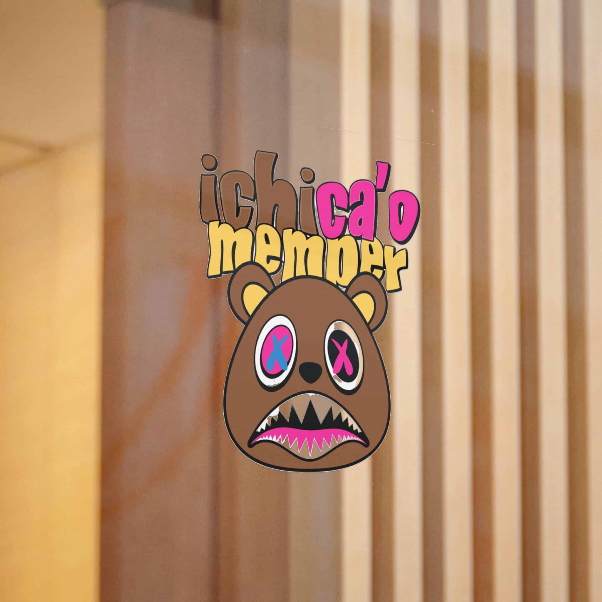 Ichicao Meme Bear Die Cut Stickers Dtf - Image 12