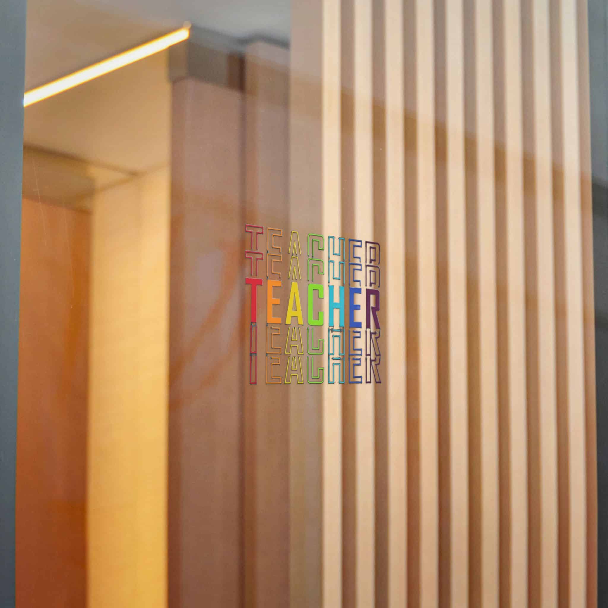 Teacher Die Cut Stickers Dtf - Image 16