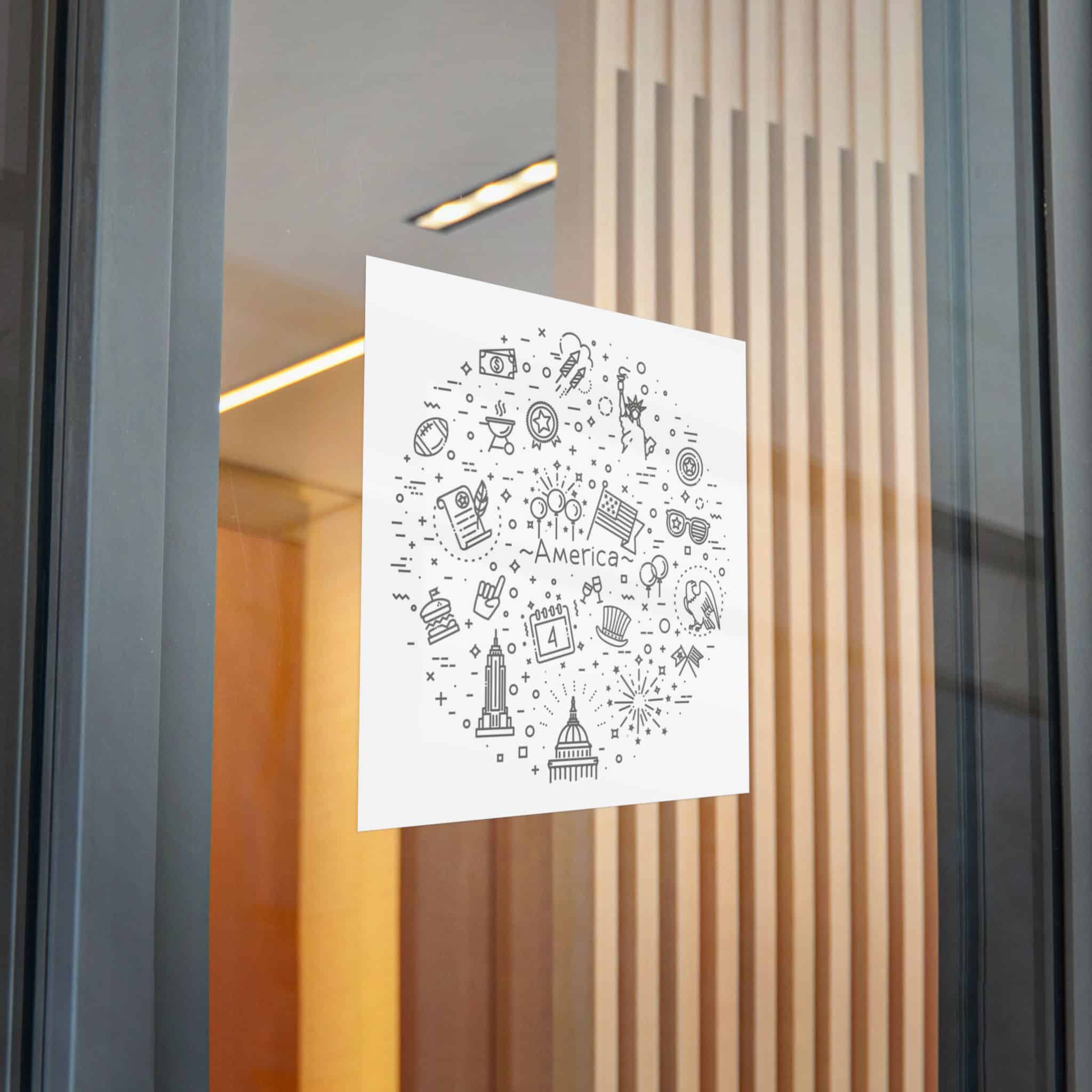 Independence Die Cut Stickers Dtf - Image 28