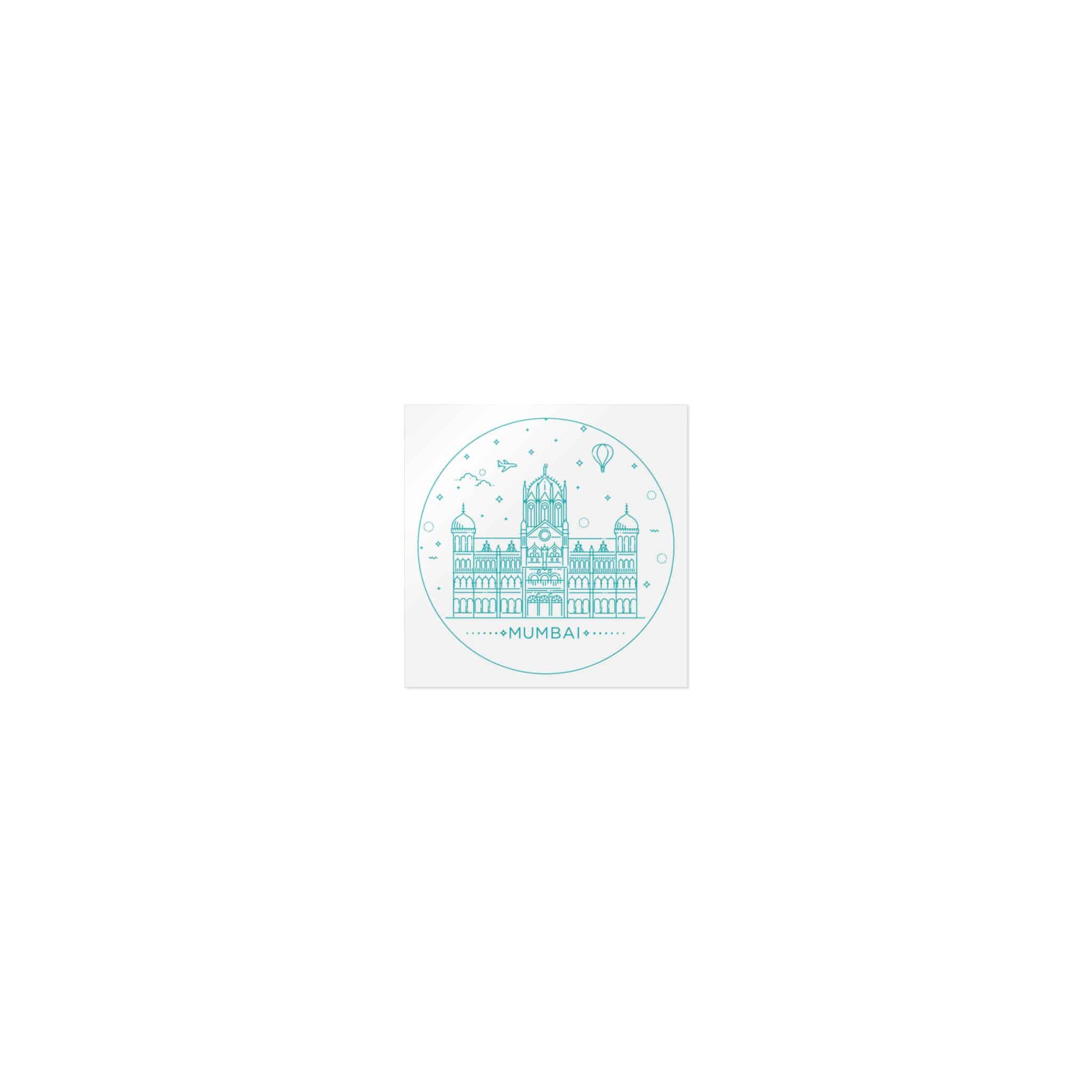 Mumbai Chhatrapati Die Cut Stickers Dtf - Image 7