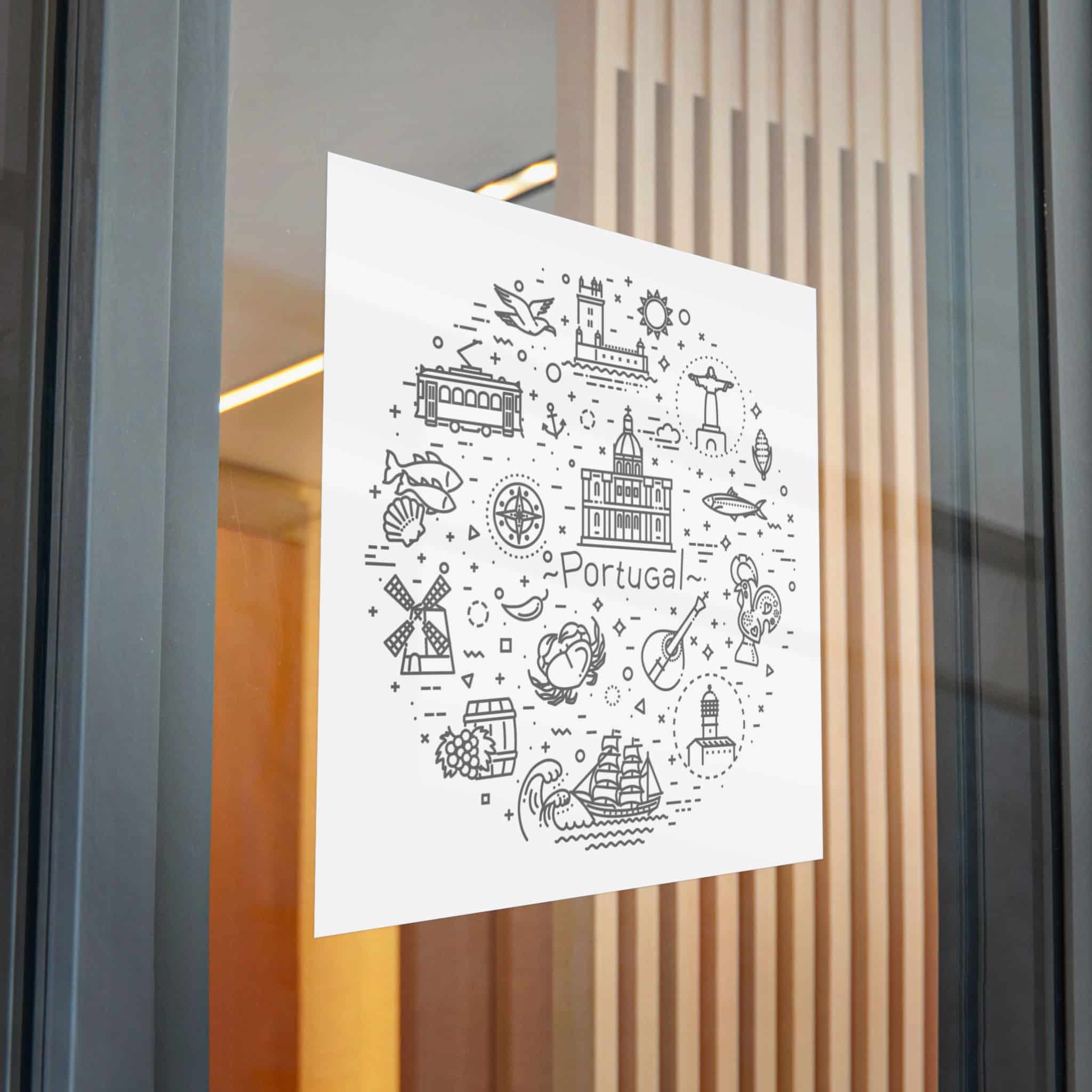 Portugal Die Cut Stickers Dtf - Image 32