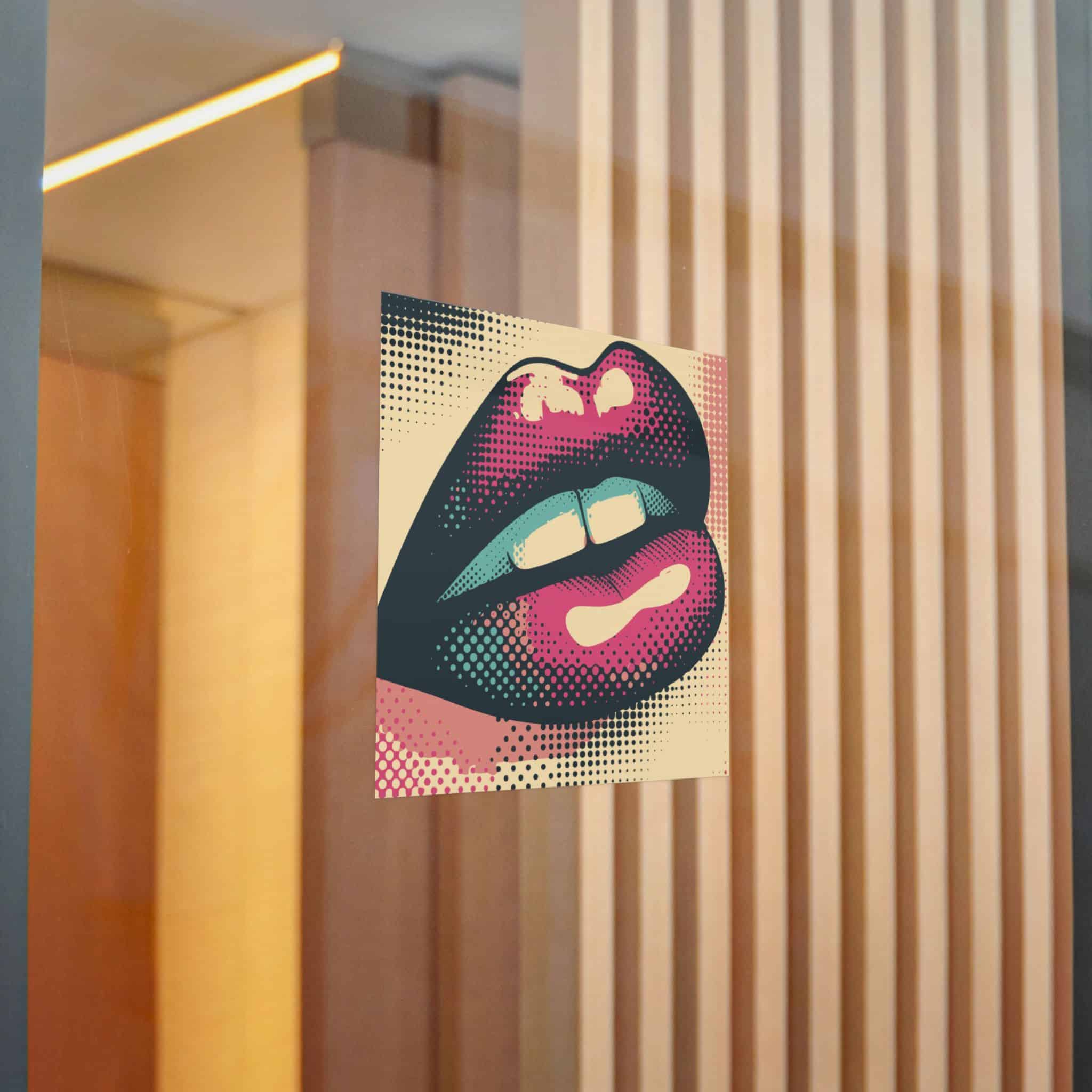 Sexy Lips V4 Die Cut Stickers Dtf - Image 16