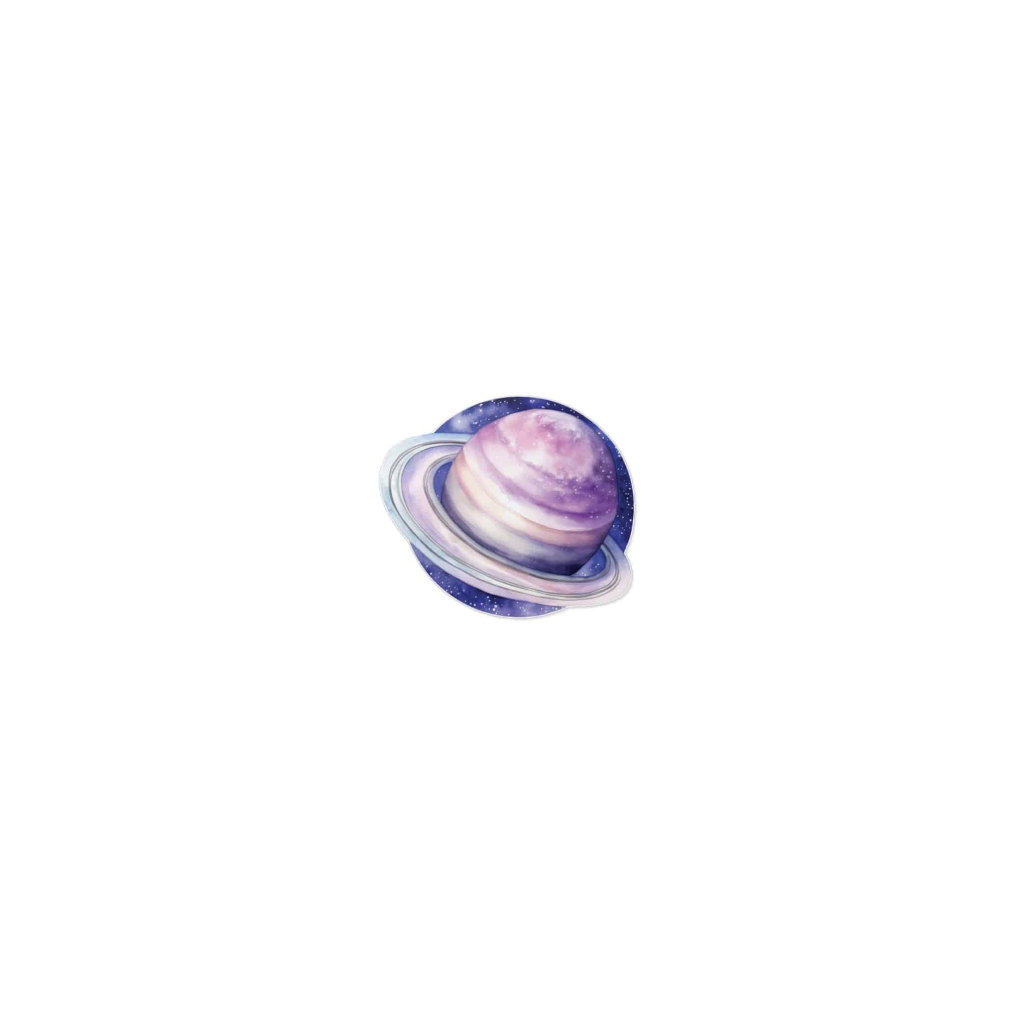Saturn Planet Die Cut Stickers Dtf - Image 17