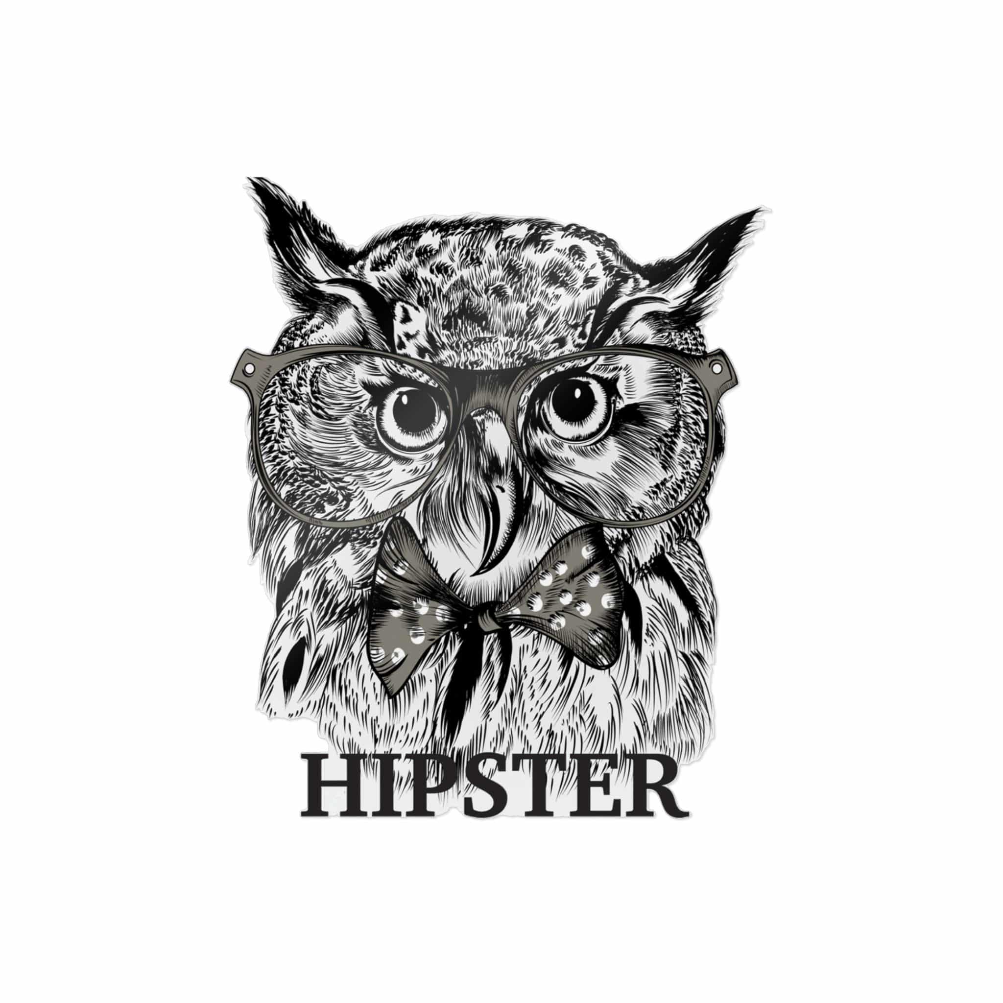 Hipster 1 Die Cut Stickers Dtf - Image 11