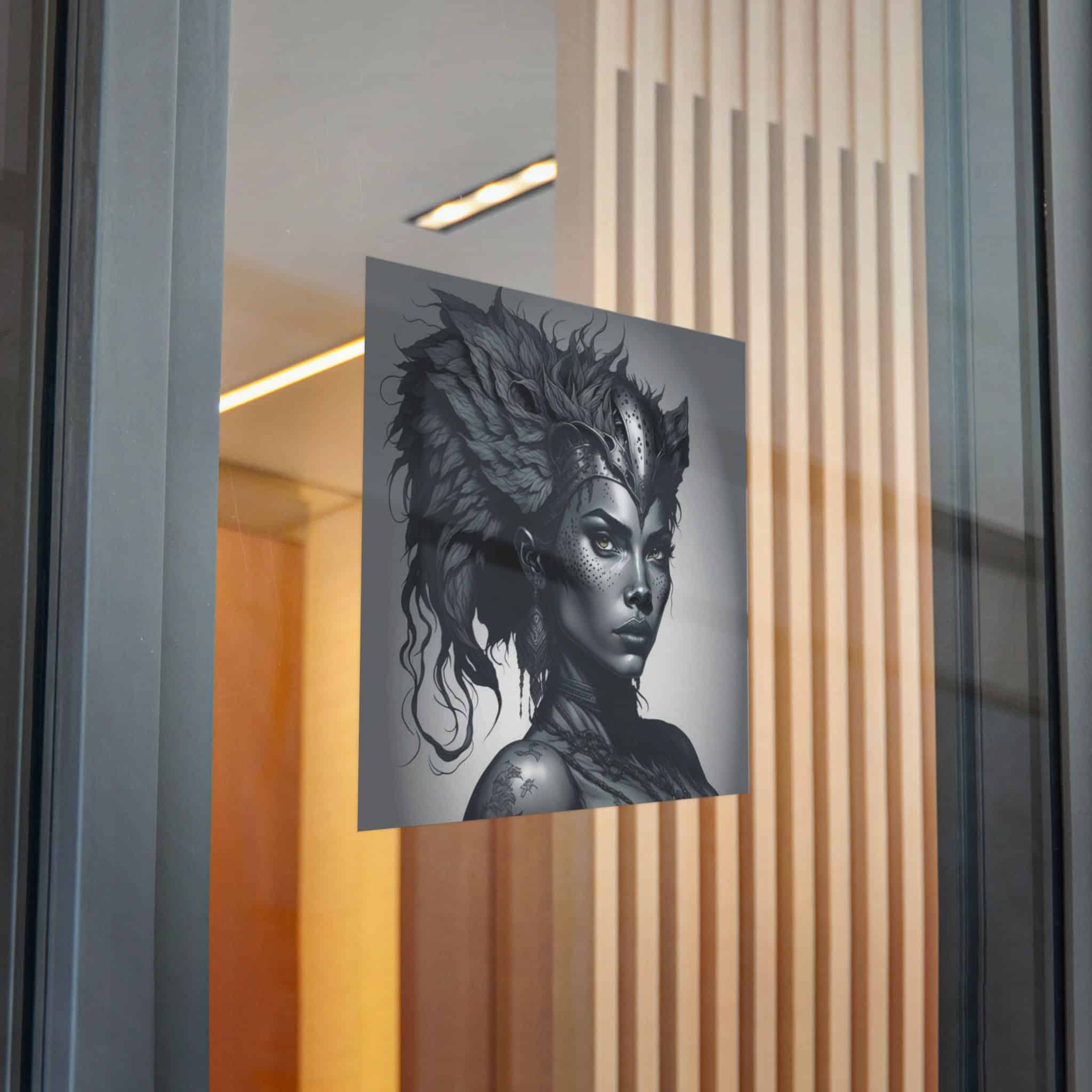 Human Cheetah Queen Die Cut Stickers Dtf - Image 28