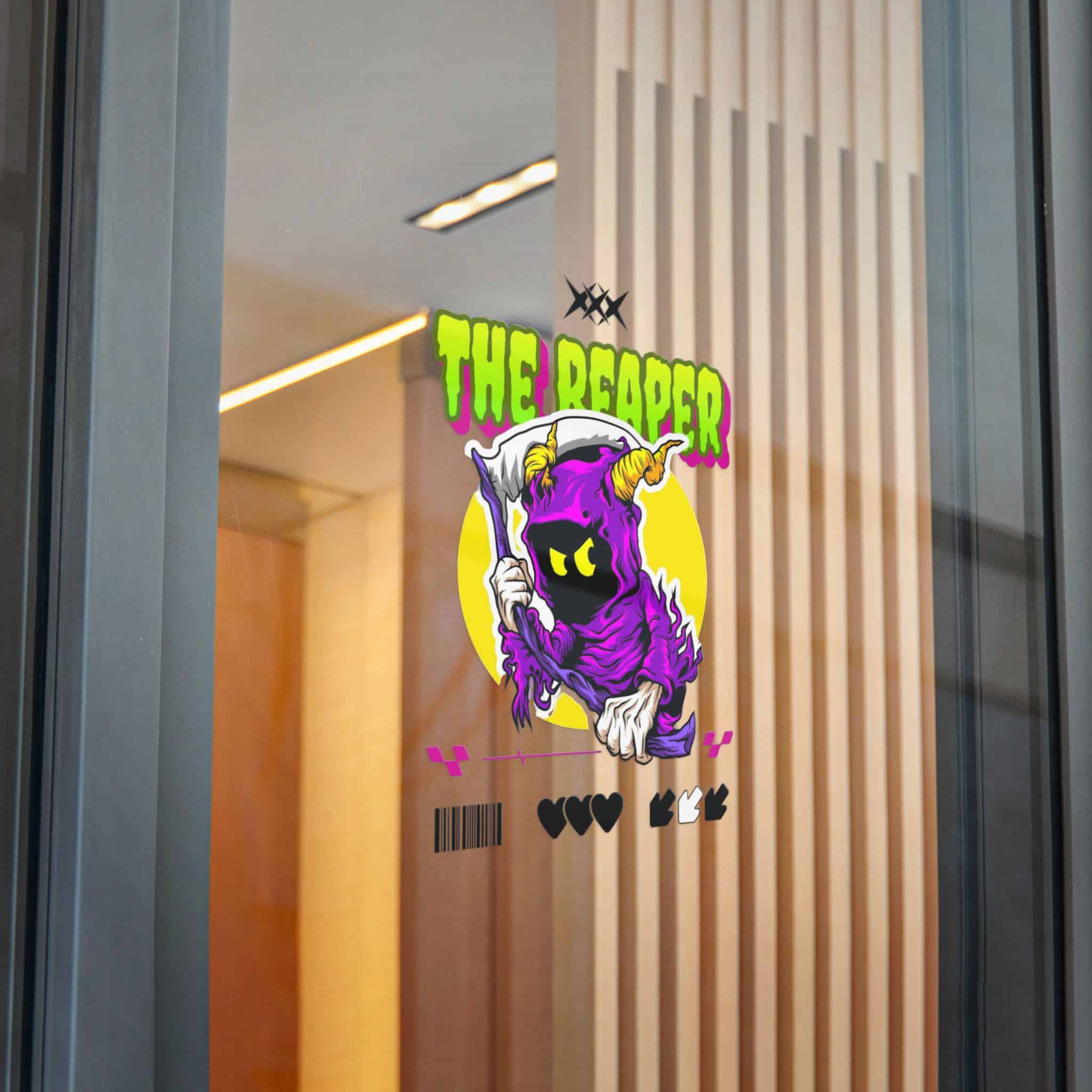 Typography Tshirt Design Reaper Die Cut Stickers Dtf - Image 30