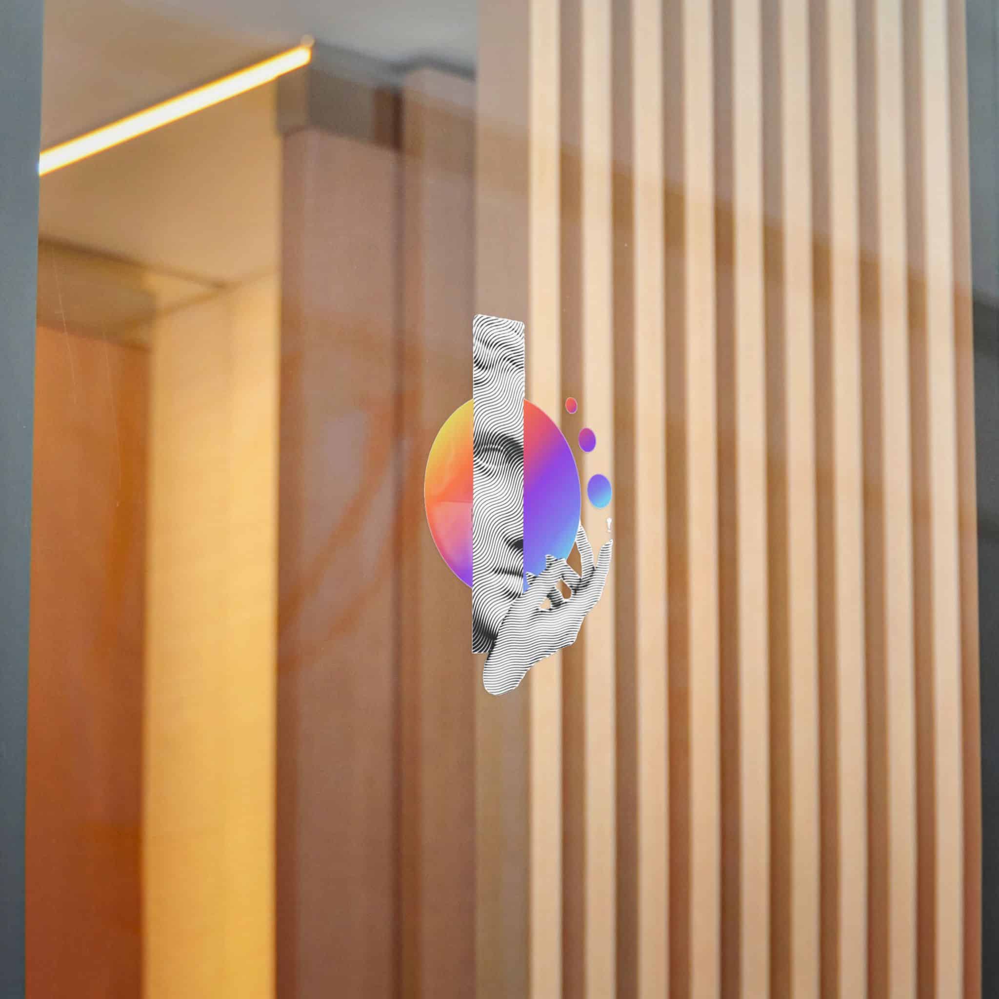 Greece Modern Face With Contemporary Element Die Cut Stickers Dtf - Image 16