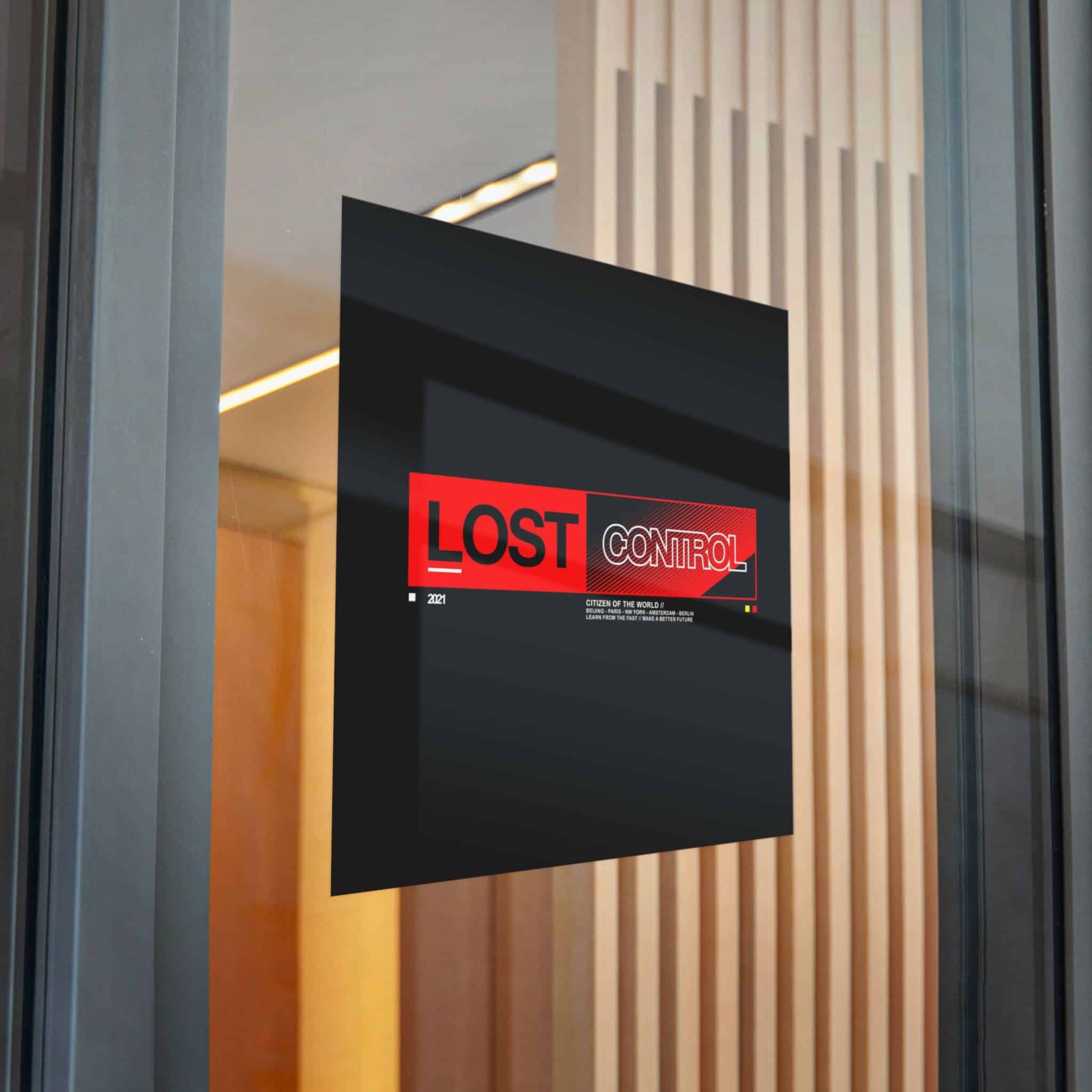 Lost Control Simple Vintage Fashion Die Cut Stickers Dtf - Image 30