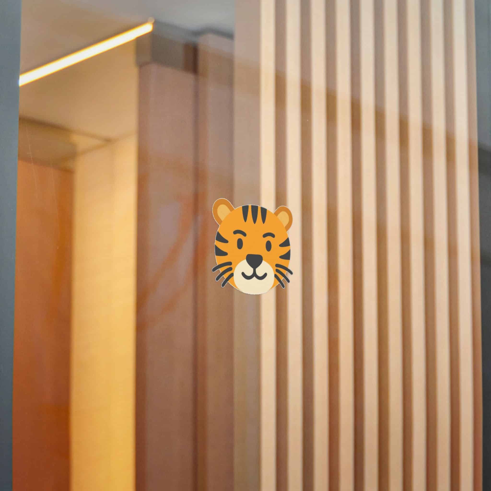 Tiger Die Cut Stickers Dtf - Image 14