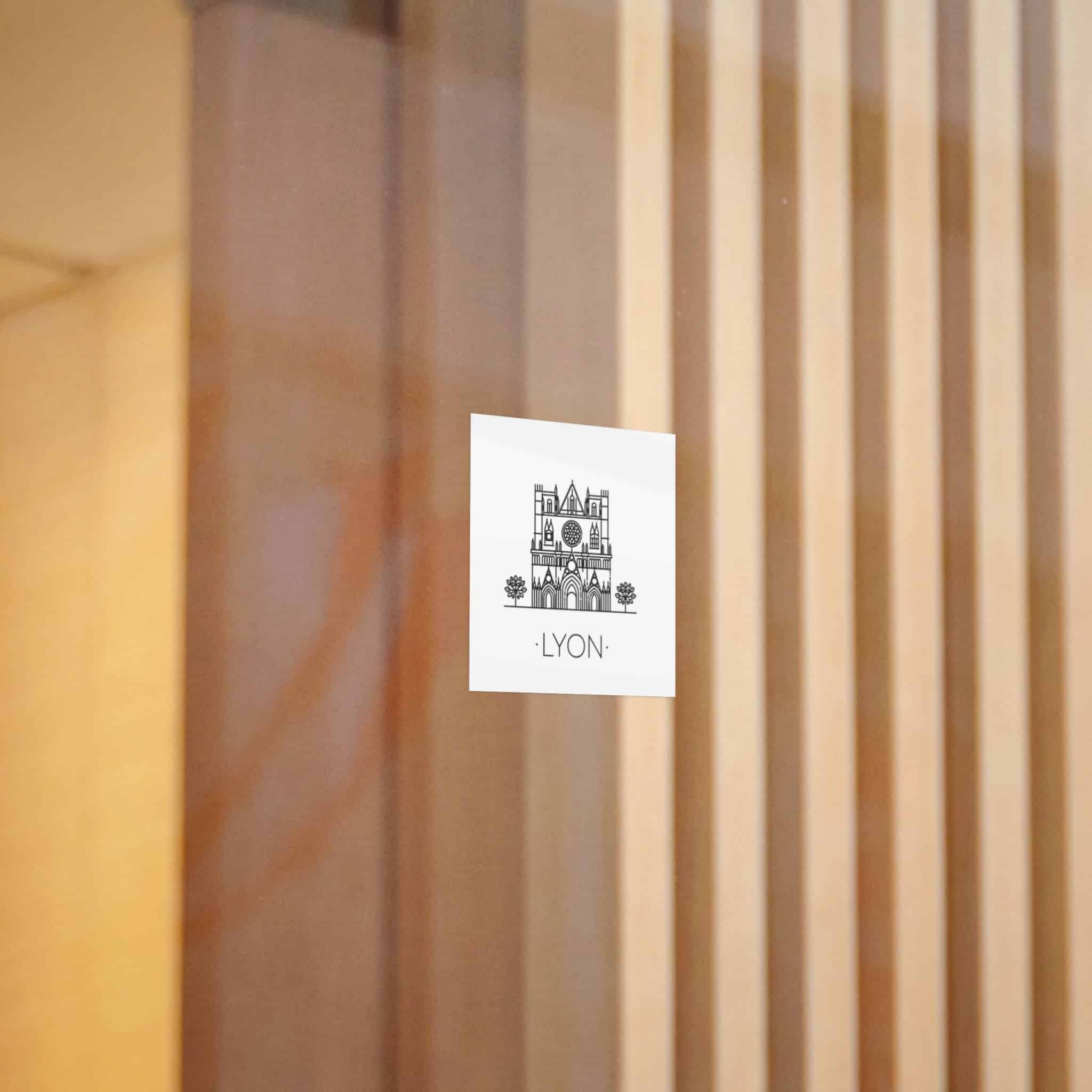 Lyon Die Cut Stickers Dtf - Image 8