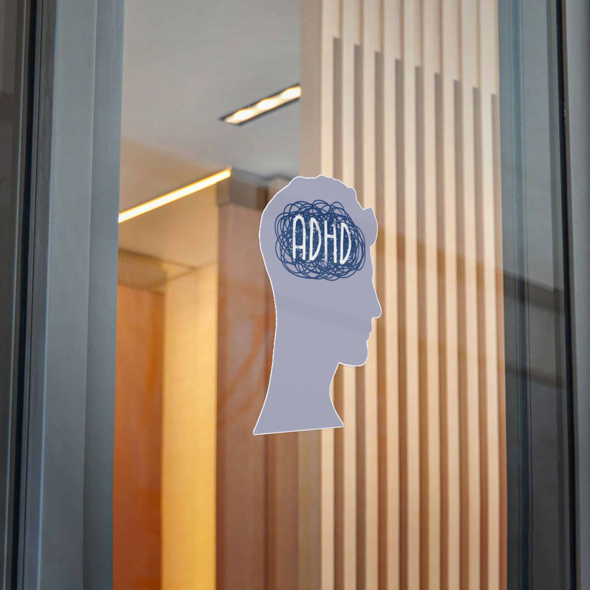 Man Adhd Die Cut Stickers Dtf - Image 30