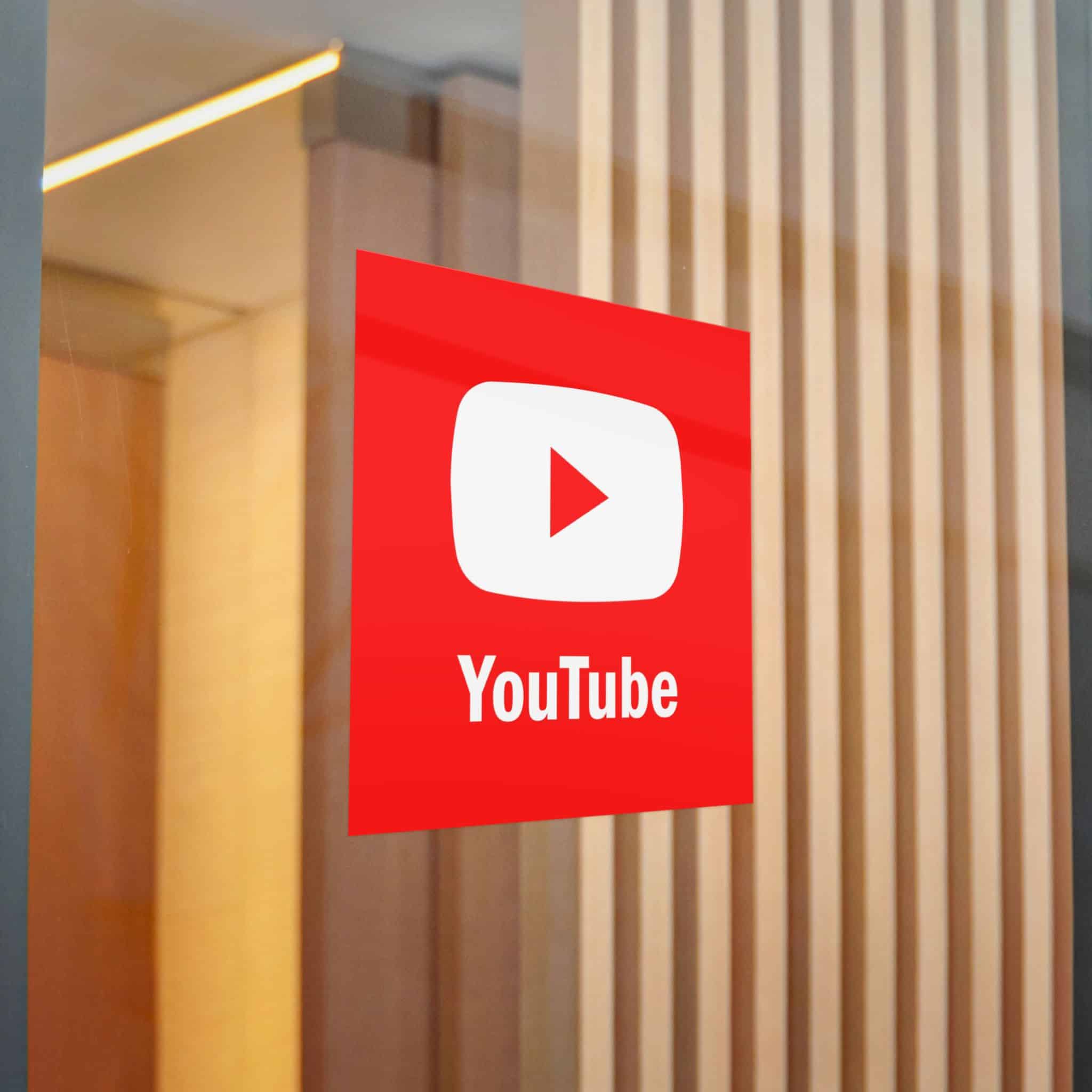 Youtube Die Cut Stickers Dtf - Image 20