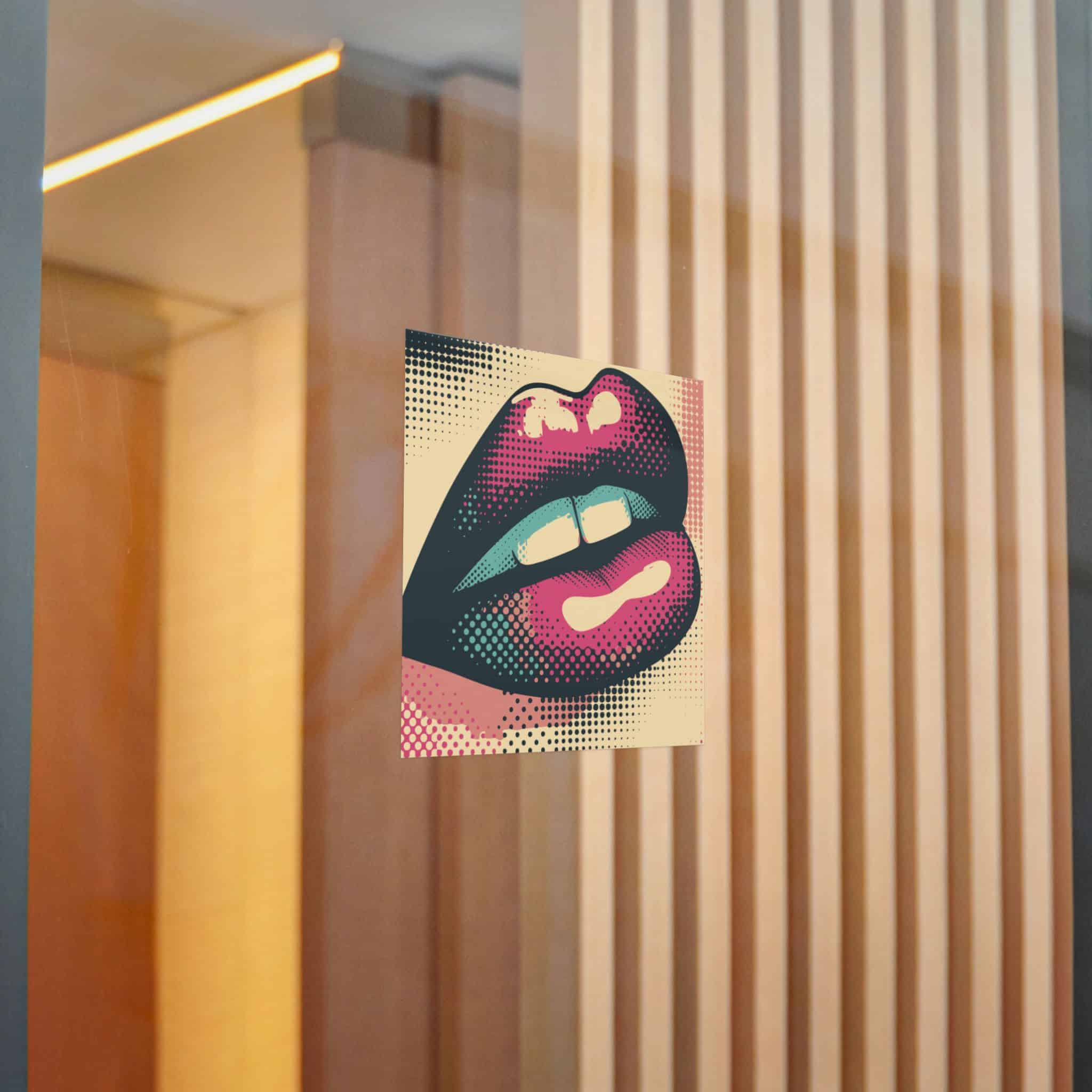 Sexy Lips V4 Die Cut Stickers Dtf - Image 14