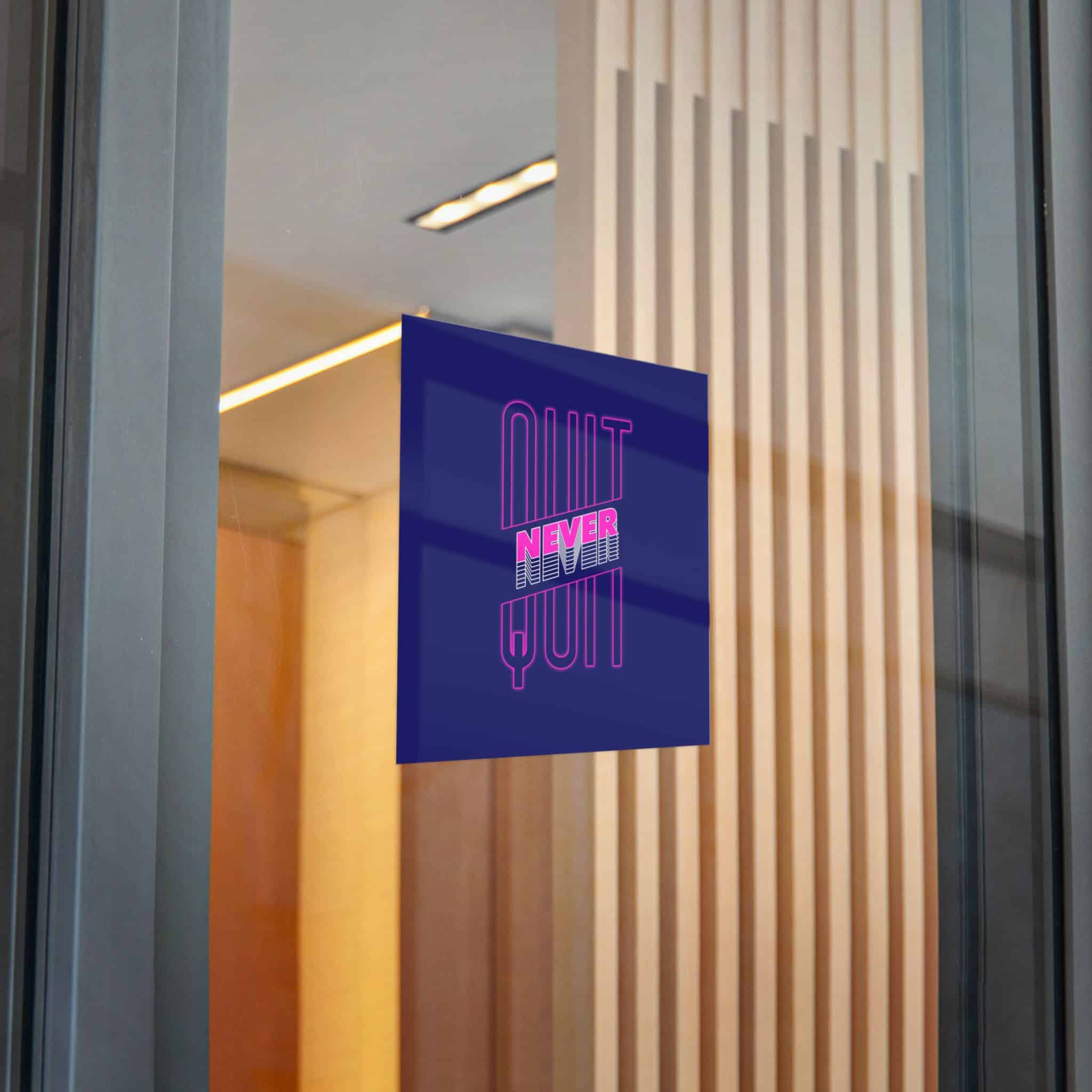 Never Quite Slogan Simple Vintage Fashion Die Cut Stickers Dtf - Image 26